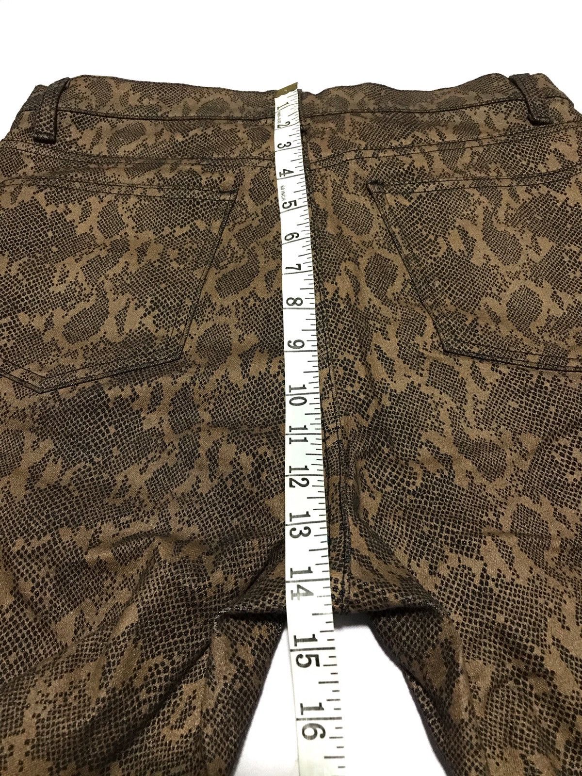 If Six Was Nine × Japanese Brand Bison Brand Printed Snake Skin jeans Size US 30 / EU 46 - 17 Thumbnail