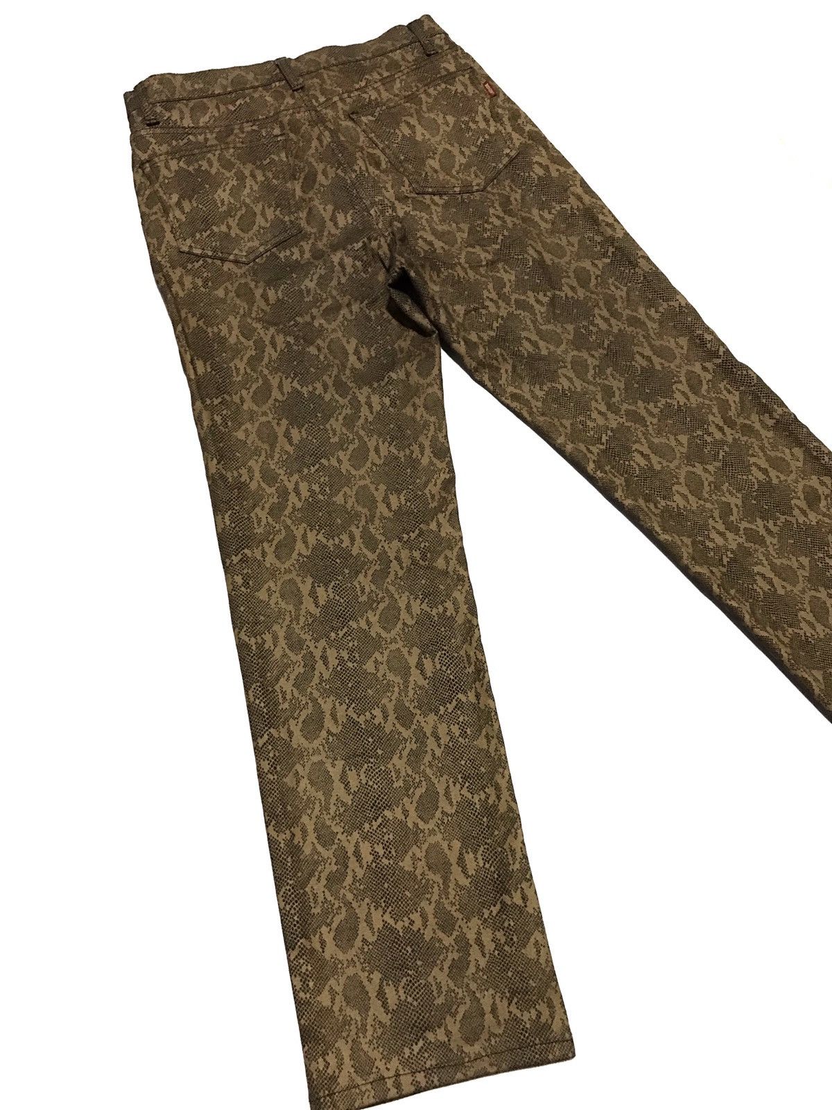If Six Was Nine × Japanese Brand Bison Brand Printed Snake Skin jeans Size US 30 / EU 46 - 4 Thumbnail
