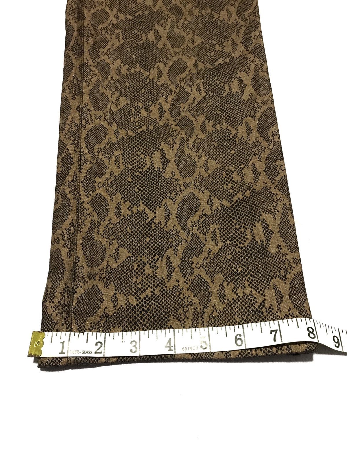 If Six Was Nine × Japanese Brand Bison Brand Printed Snake Skin jeans Size US 30 / EU 46 - 15 Thumbnail