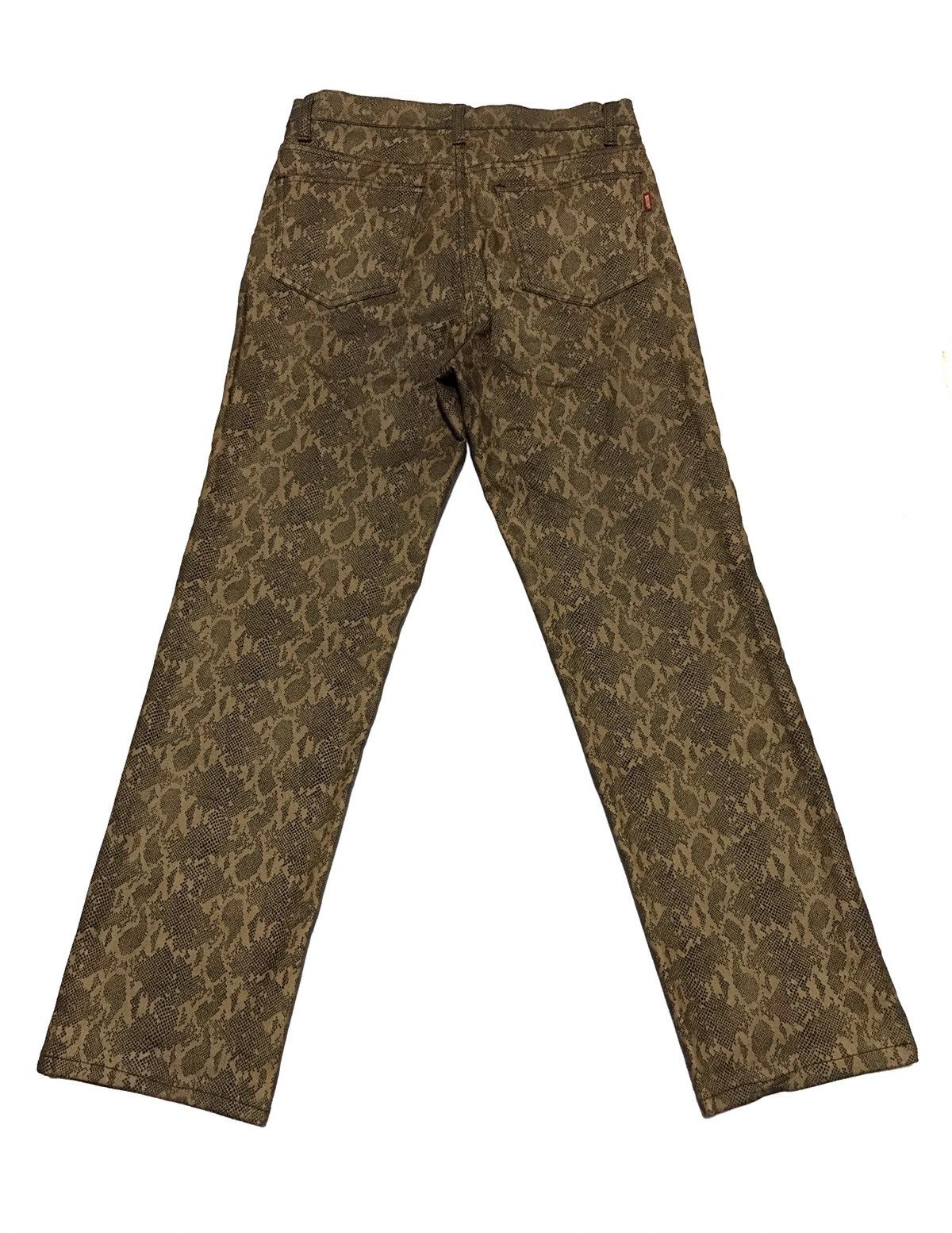 If Six Was Nine × Japanese Brand Bison Brand Printed Snake Skin jeans Size US 30 / EU 46 - 2 Thumbnail