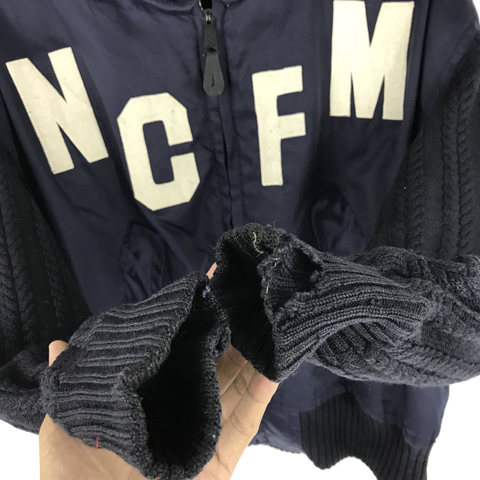 Japanese Brand × Nicole Farhi 🔥Nicole Club For Men Reversible Bomber Jacket Embroidery Size US M / EU 48-50 / 2 - 14 Thumbnail