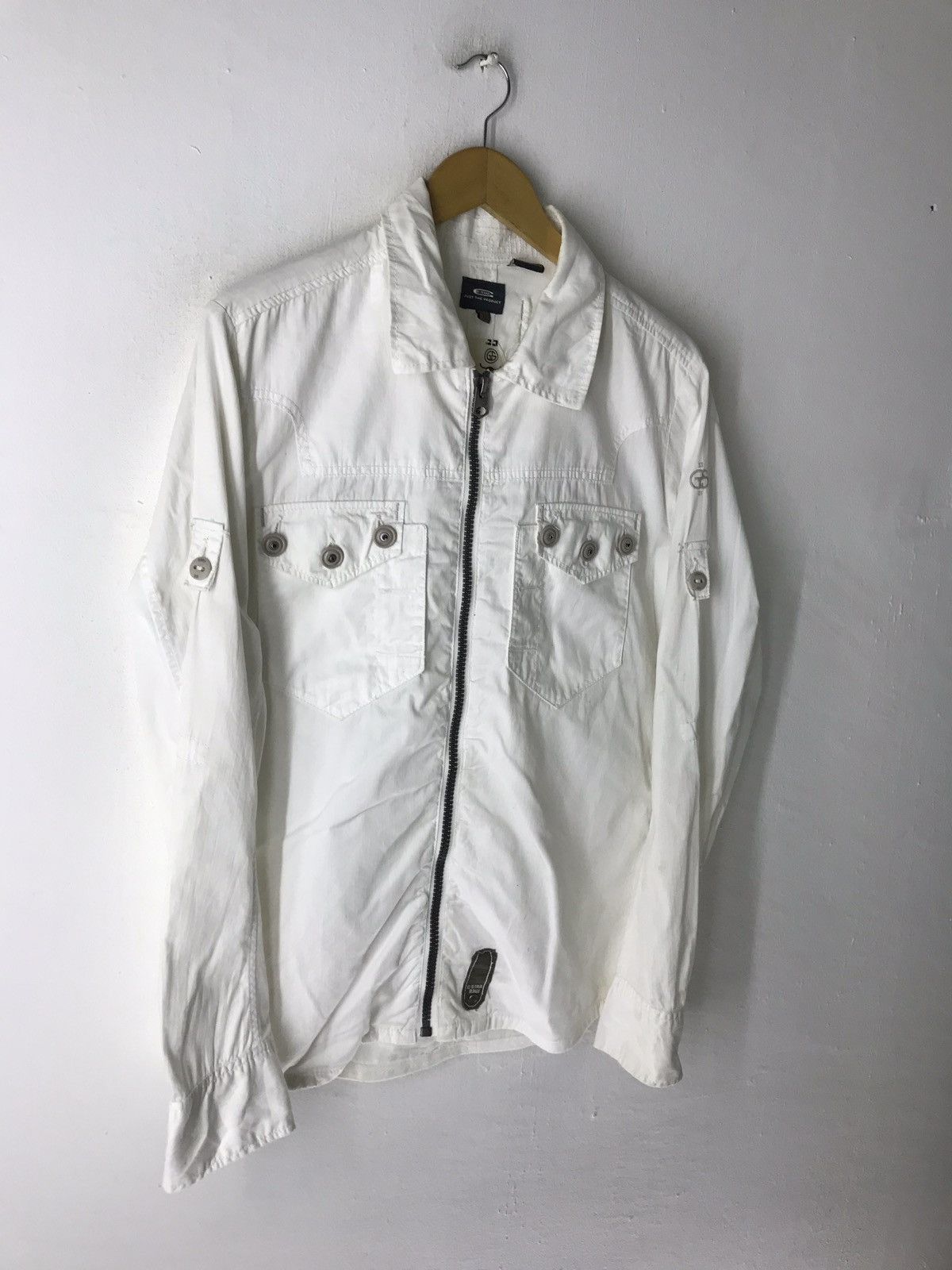 G-Star G star raw zipper pocket shirt jacket Size US L / EU 52-54 / 3 - 3 Thumbnail