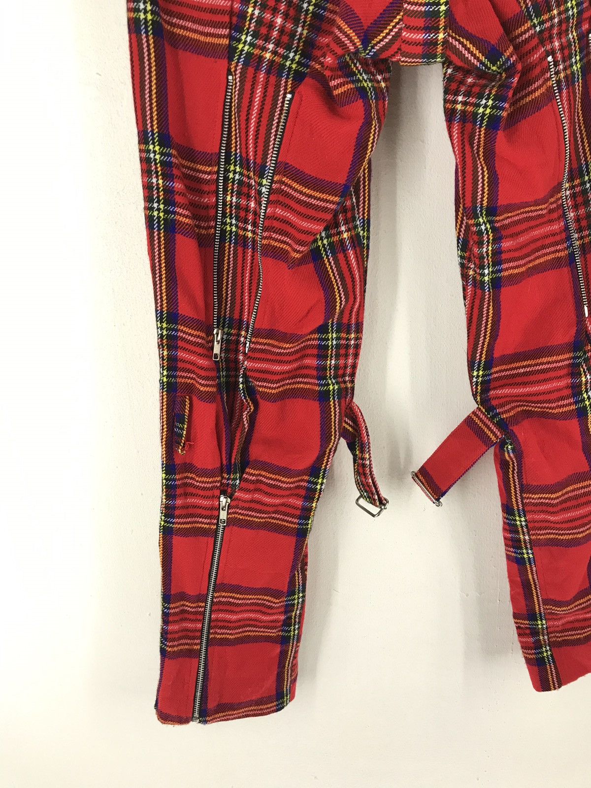 Seditionaries 🔊🔥FINAL DROP🔥RIOT JIMSINN BONDAGE PARACHUTE CECK TARTAN Size US 31 - 8 Thumbnail