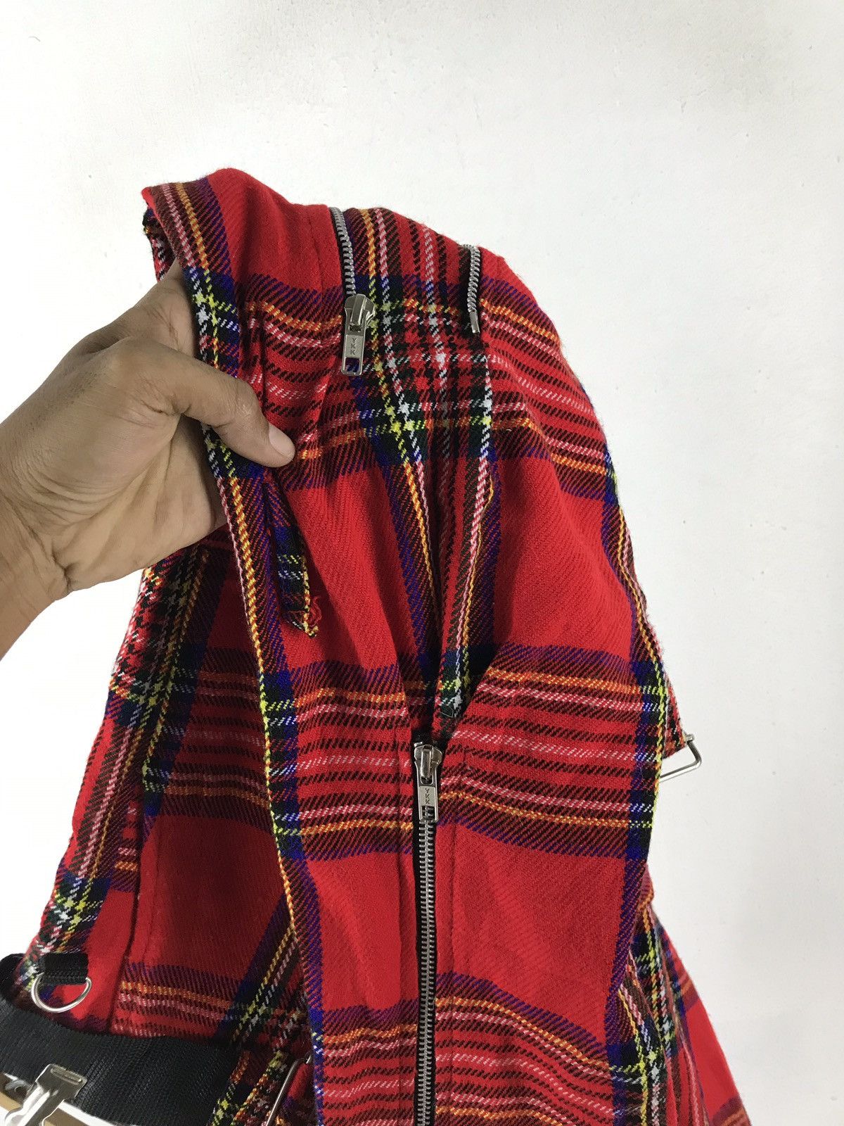 Seditionaries 🔊🔥FINAL DROP🔥RIOT JIMSINN BONDAGE PARACHUTE CECK TARTAN Size US 31 - 16 Thumbnail