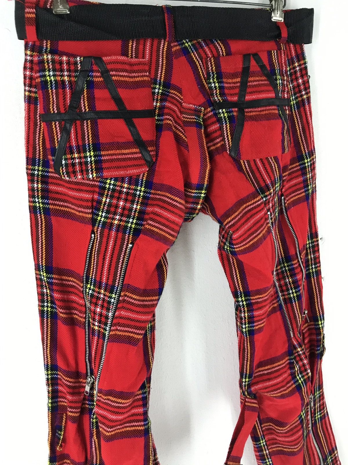 Seditionaries 🔊🔥FINAL DROP🔥RIOT JIMSINN BONDAGE PARACHUTE CECK TARTAN Size US 31 - 12 Thumbnail