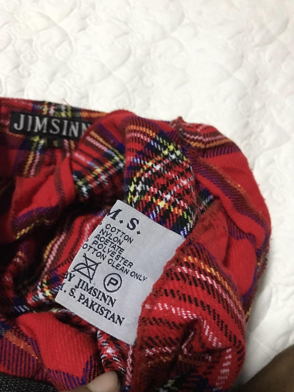 Seditionaries 🔊🔥FINAL DROP🔥RIOT JIMSINN BONDAGE PARACHUTE CECK TARTAN Size US 31 - 18 Thumbnail