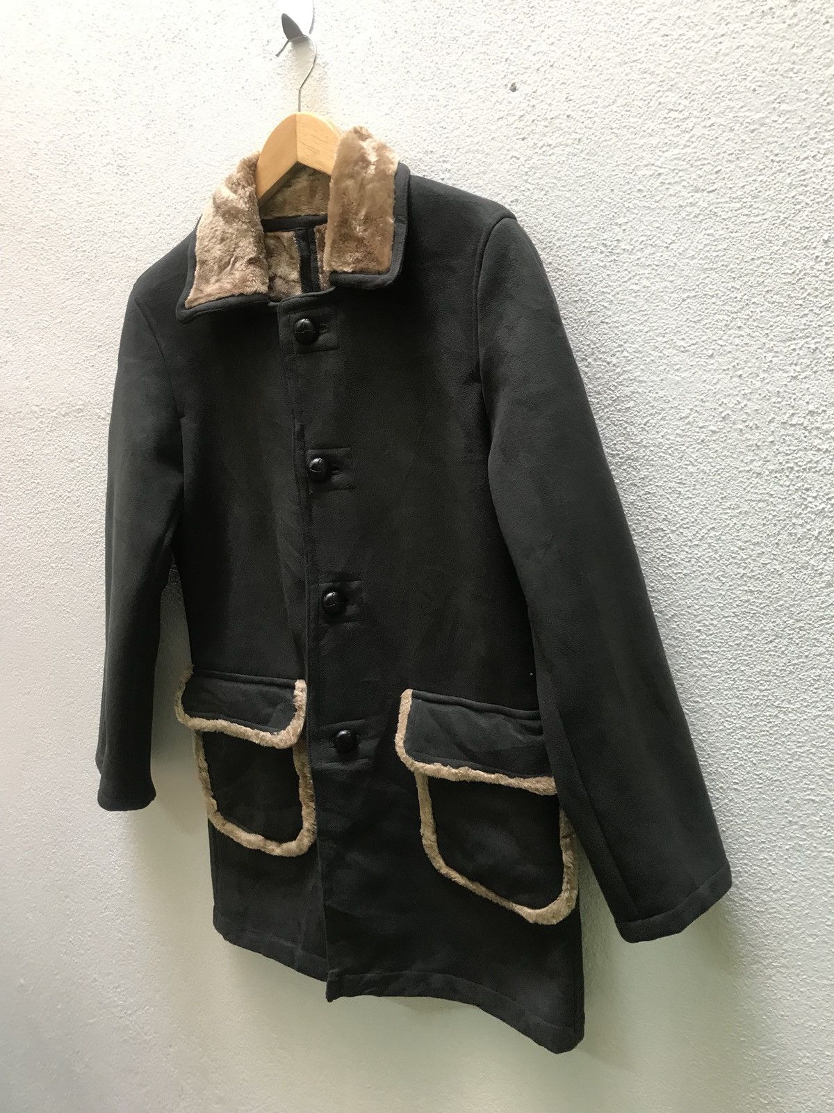Japanese Brand 🔥💢 Eastboy Sherling Lining Long Jacket Size US S / EU 44-46 / 1 - 3 Thumbnail