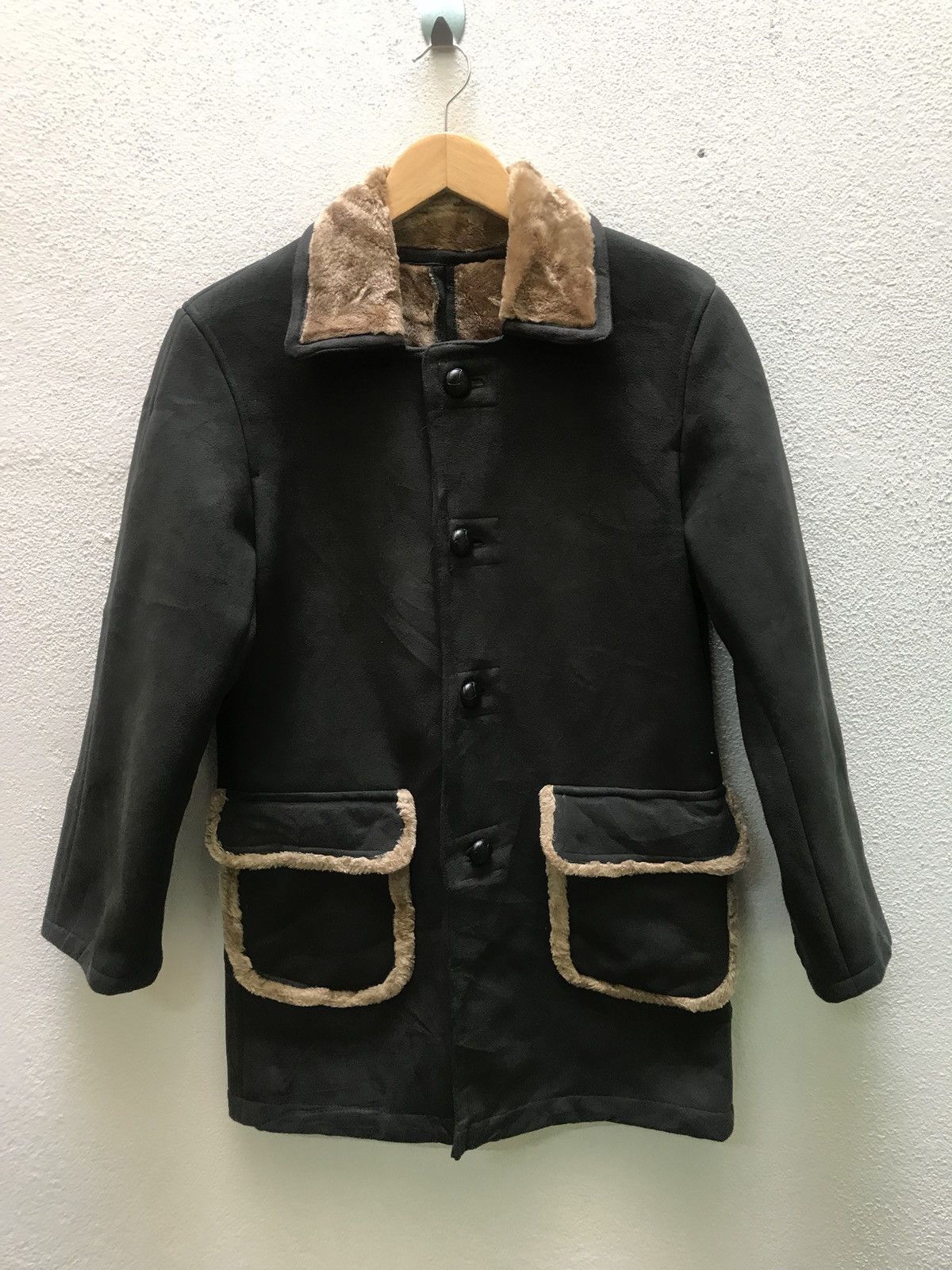 Japanese Brand 🔥💢 Eastboy Sherling Lining Long Jacket Size US S / EU 44-46 / 1 - 2 Thumbnail