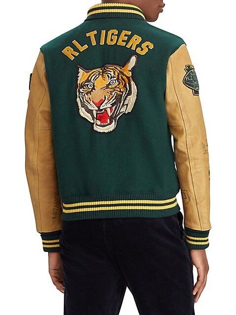 Polo Ralph Lauren Polo Ralph Lauren Varsity Letterman Tiger Jacket XL Size US XL / EU 56 / 4 - 3 Thumbnail