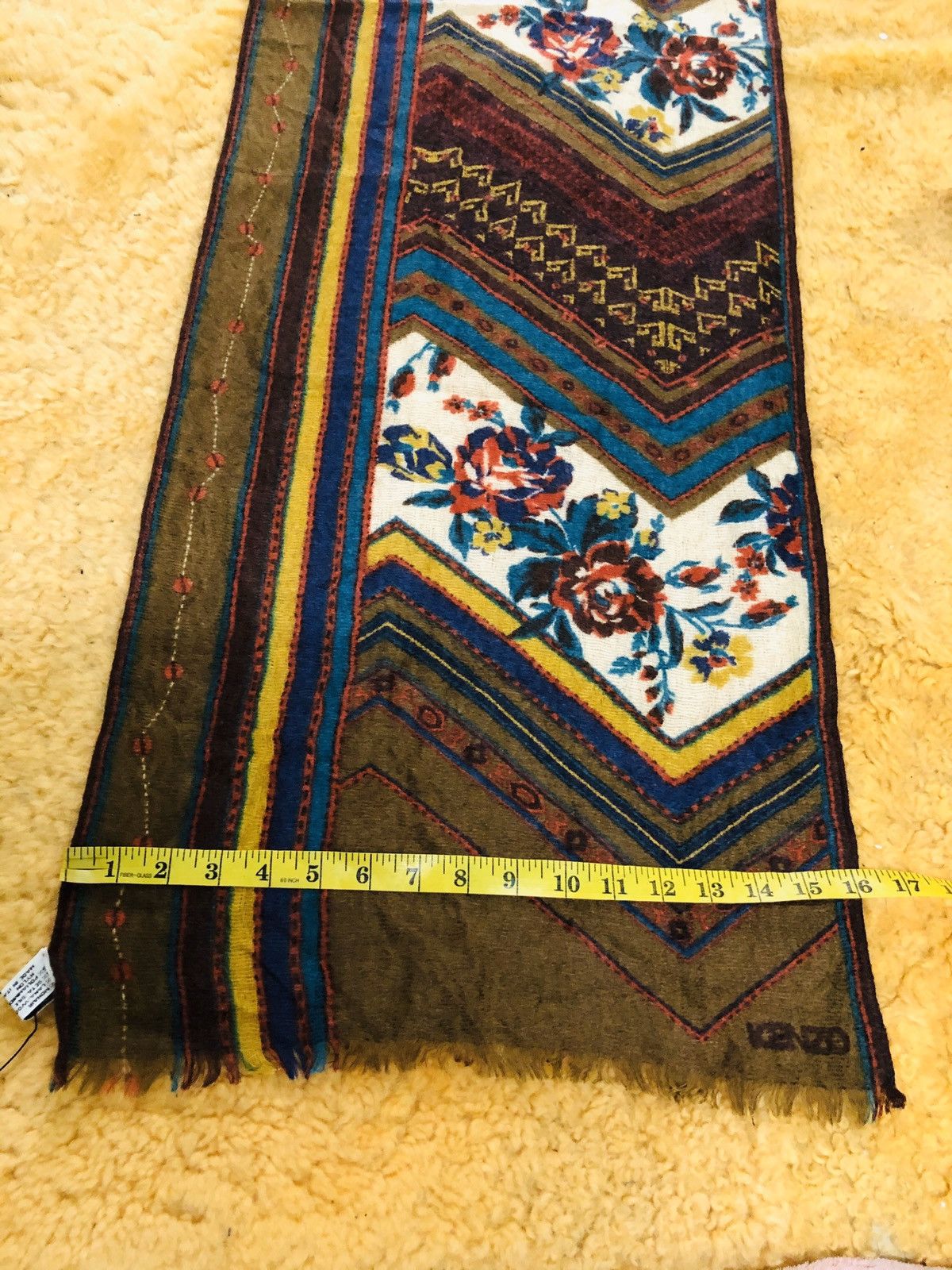 Kenzo 🔥KENZO MOHAIR SILK WOOOL SCARF MUFFLER Size ONE SIZE - 9 Thumbnail