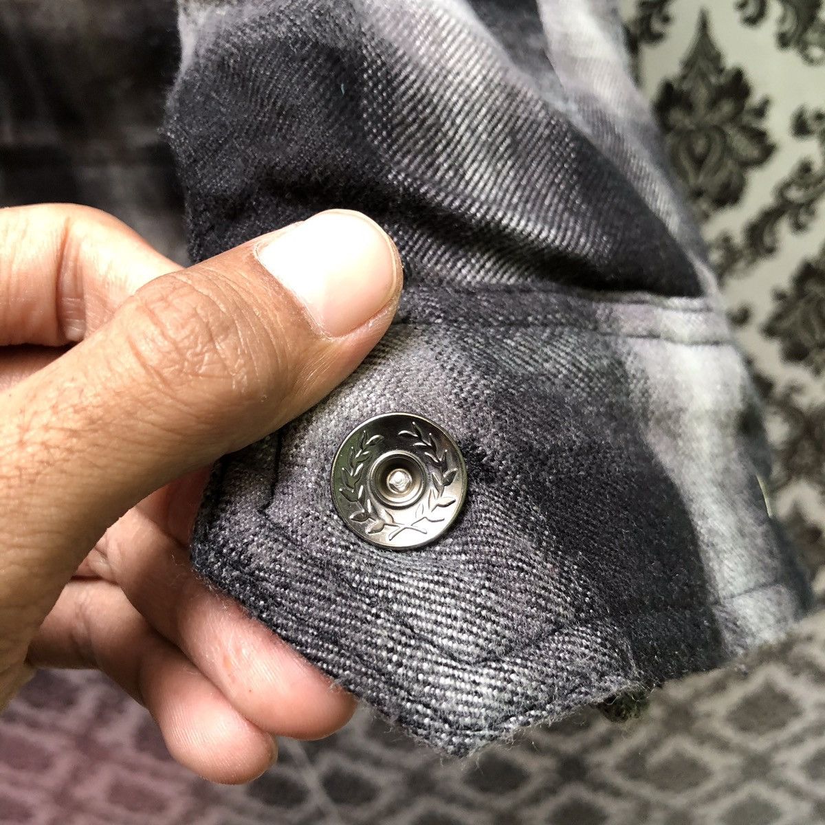 Japanese Brand Double focus checker bikers jacket made in japan Size US M / EU 48-50 / 2 - 10 Thumbnail