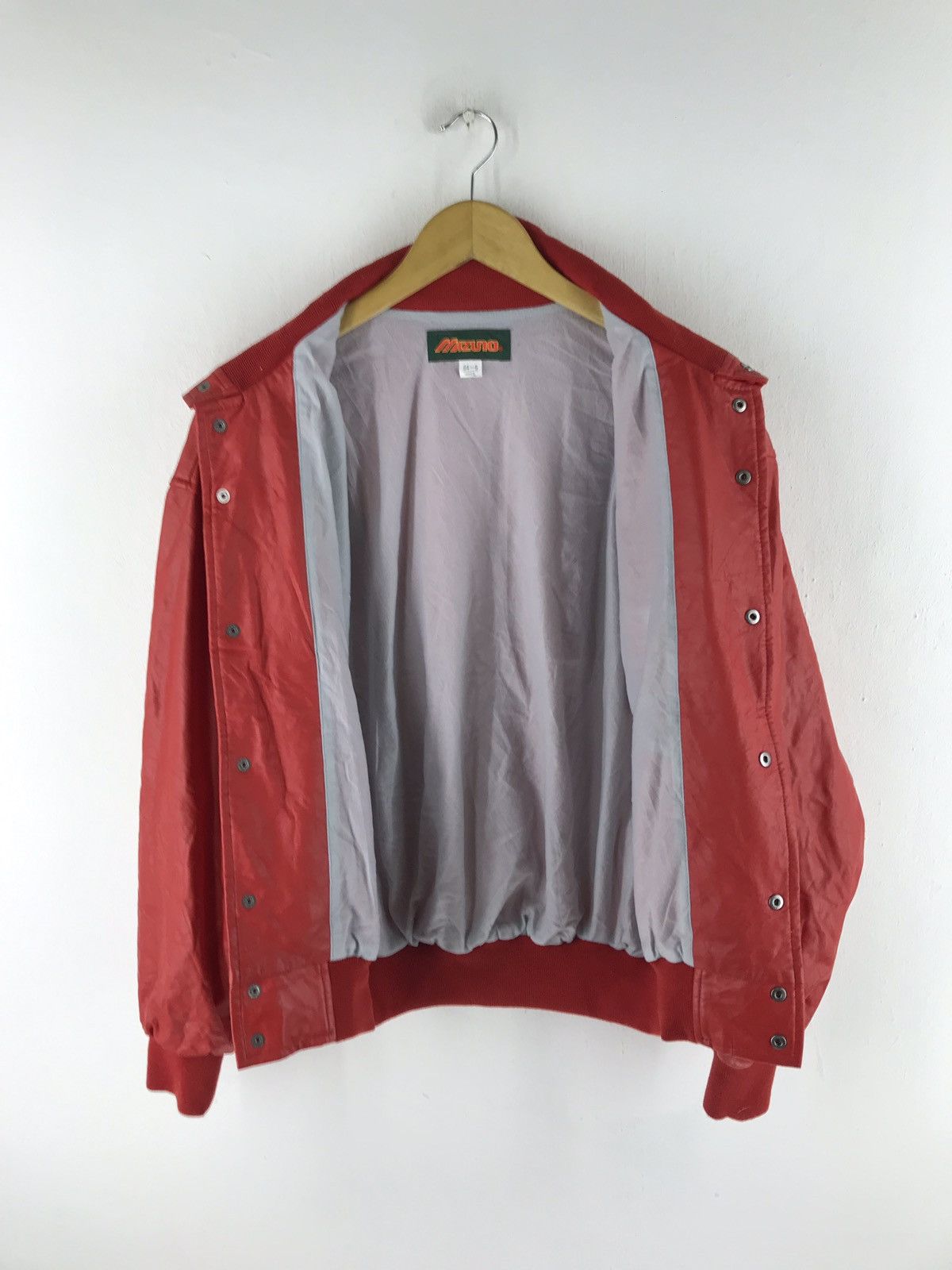 Mizuno × Vintage Miki house Mizuno red akira embroidery bomber style jacket Size US M / EU 48-50 / 2 - 7 Thumbnail