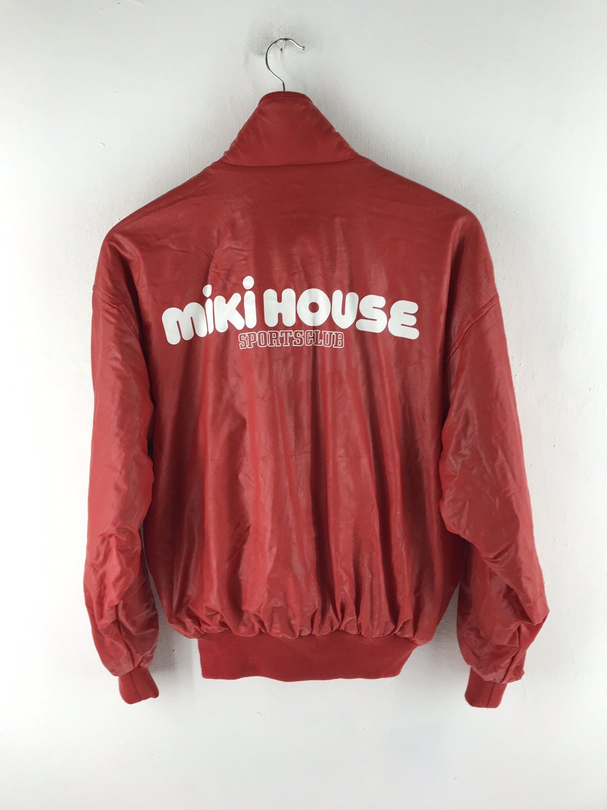 Mizuno × Vintage Miki house Mizuno red akira embroidery bomber style jacket Size US M / EU 48-50 / 2 - 2 Thumbnail