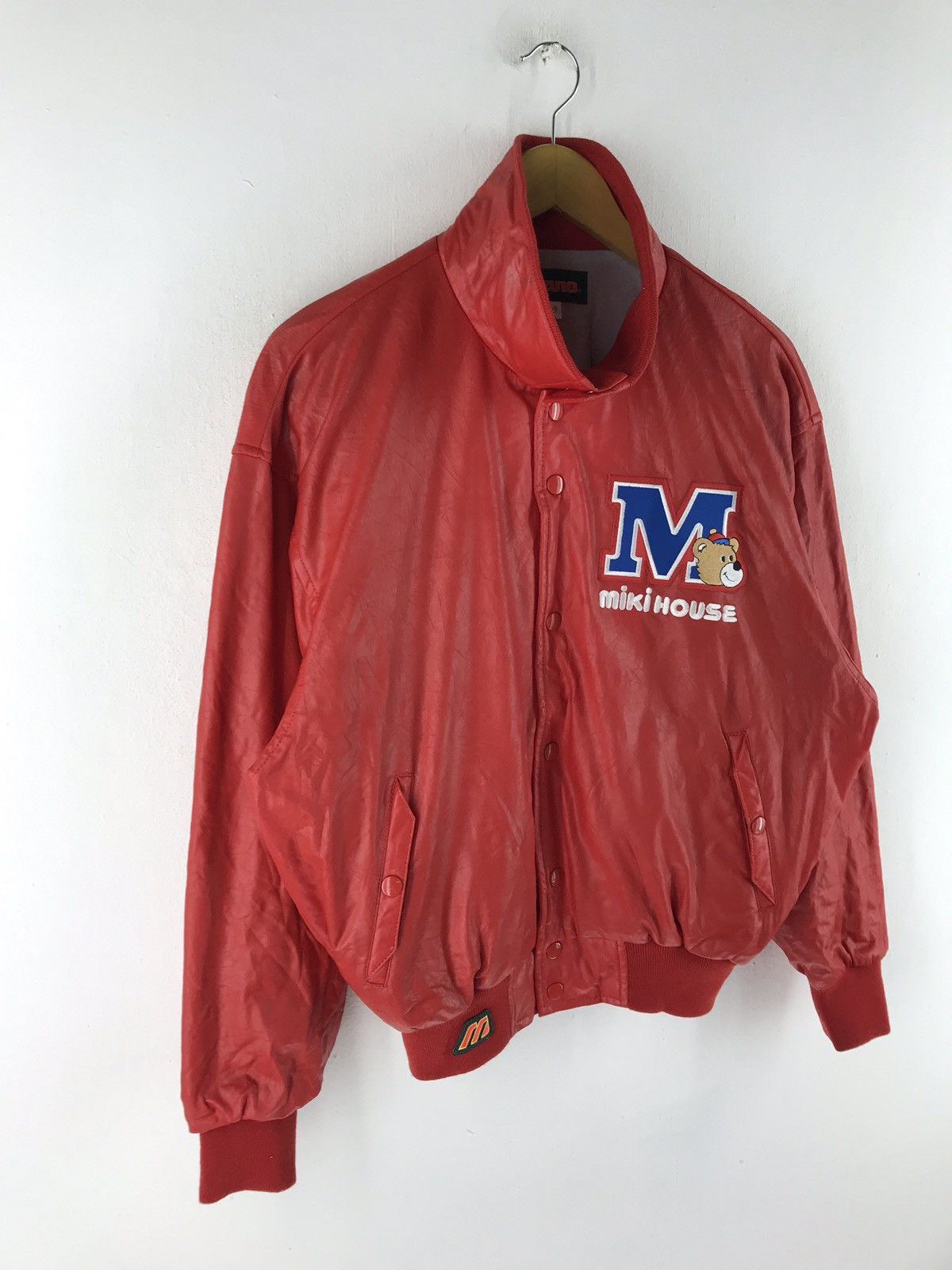 Mizuno × Vintage Miki house Mizuno red akira embroidery bomber style jacket Size US M / EU 48-50 / 2 - 4 Thumbnail