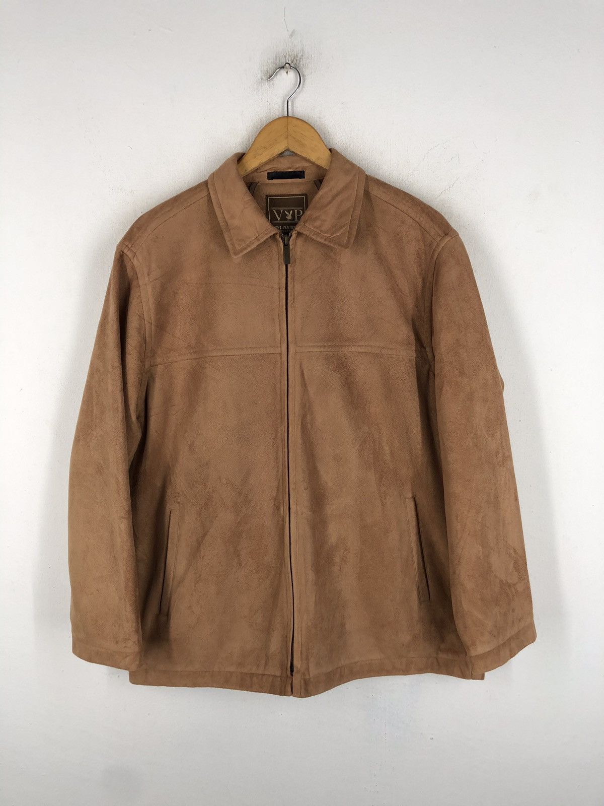 PLAYBOY VELVET SUEDE LEATHER SYNTETIC JACKET