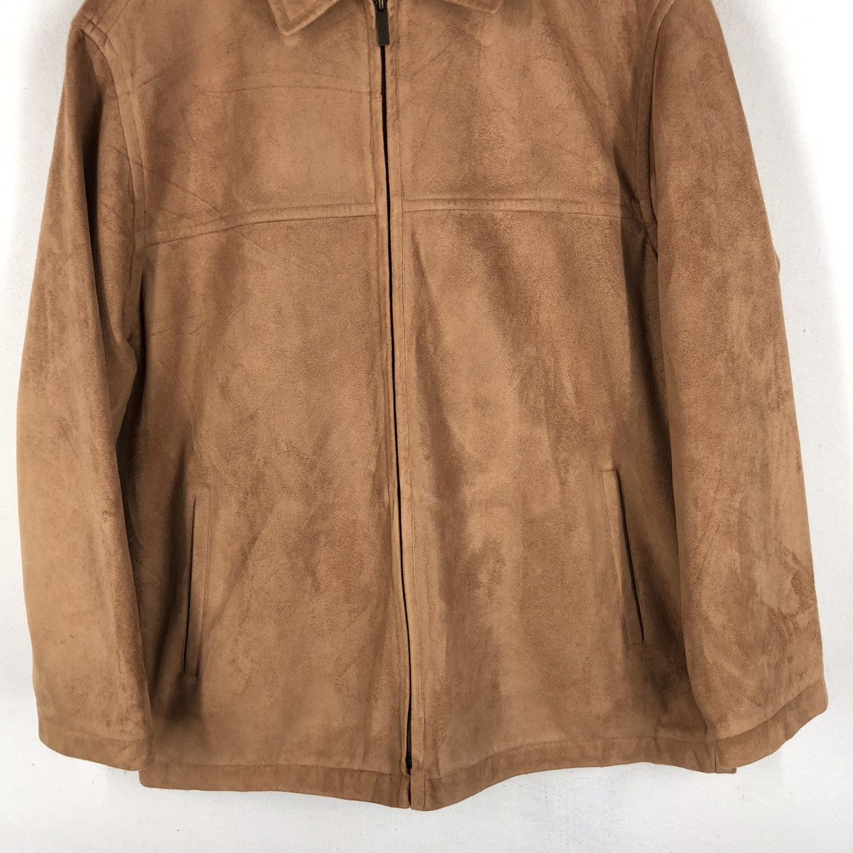 Playboy PLAYBOY VELVET SUEDE LEATHER SYNTETIC JACKET Size US L / EU 52-54 / 3 - 6 Thumbnail