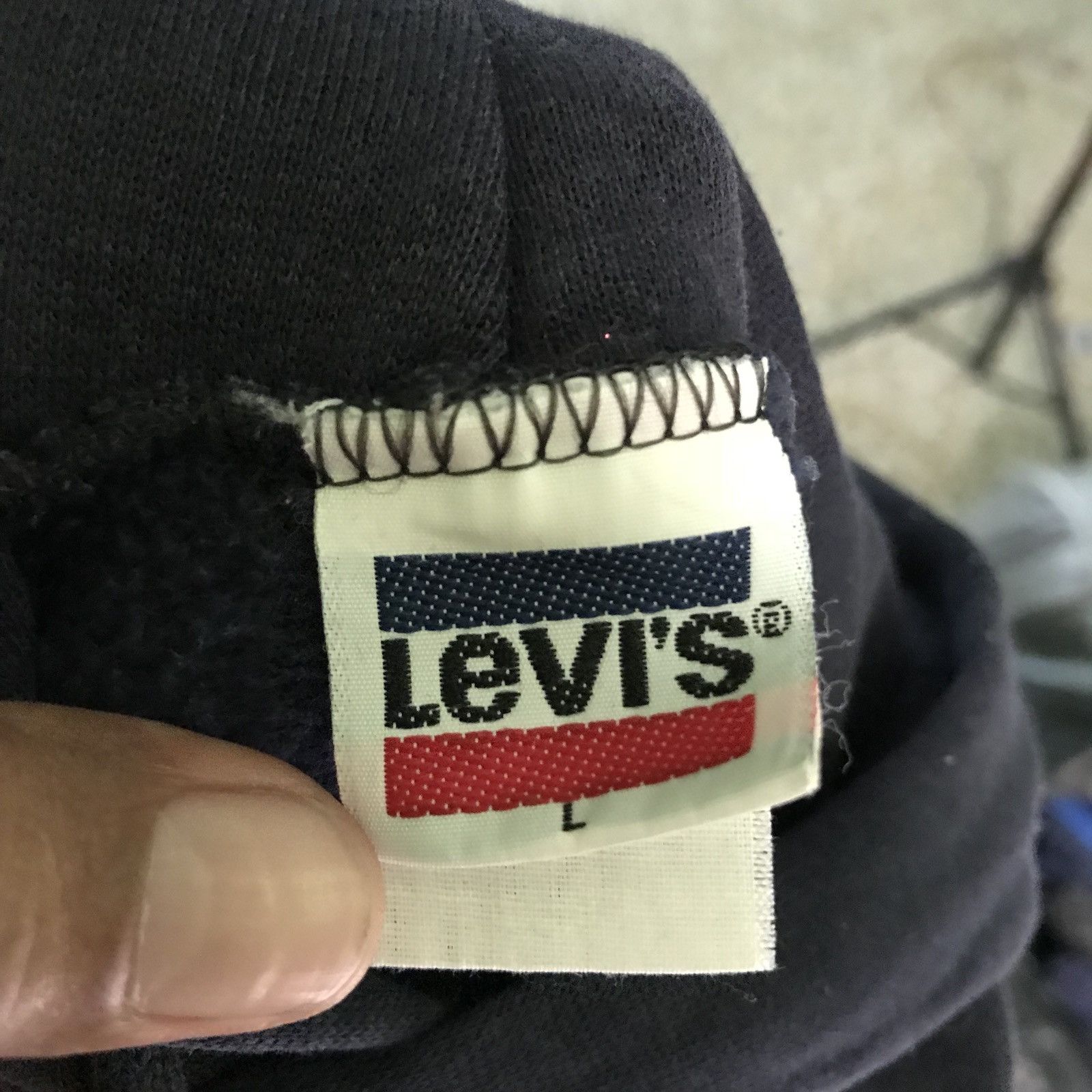 Levi's 🔥FINAL DROP🔥 Vintage Levis Pull Over Sweatshirt Size US L / EU 52-54 / 3 - 8 Thumbnail