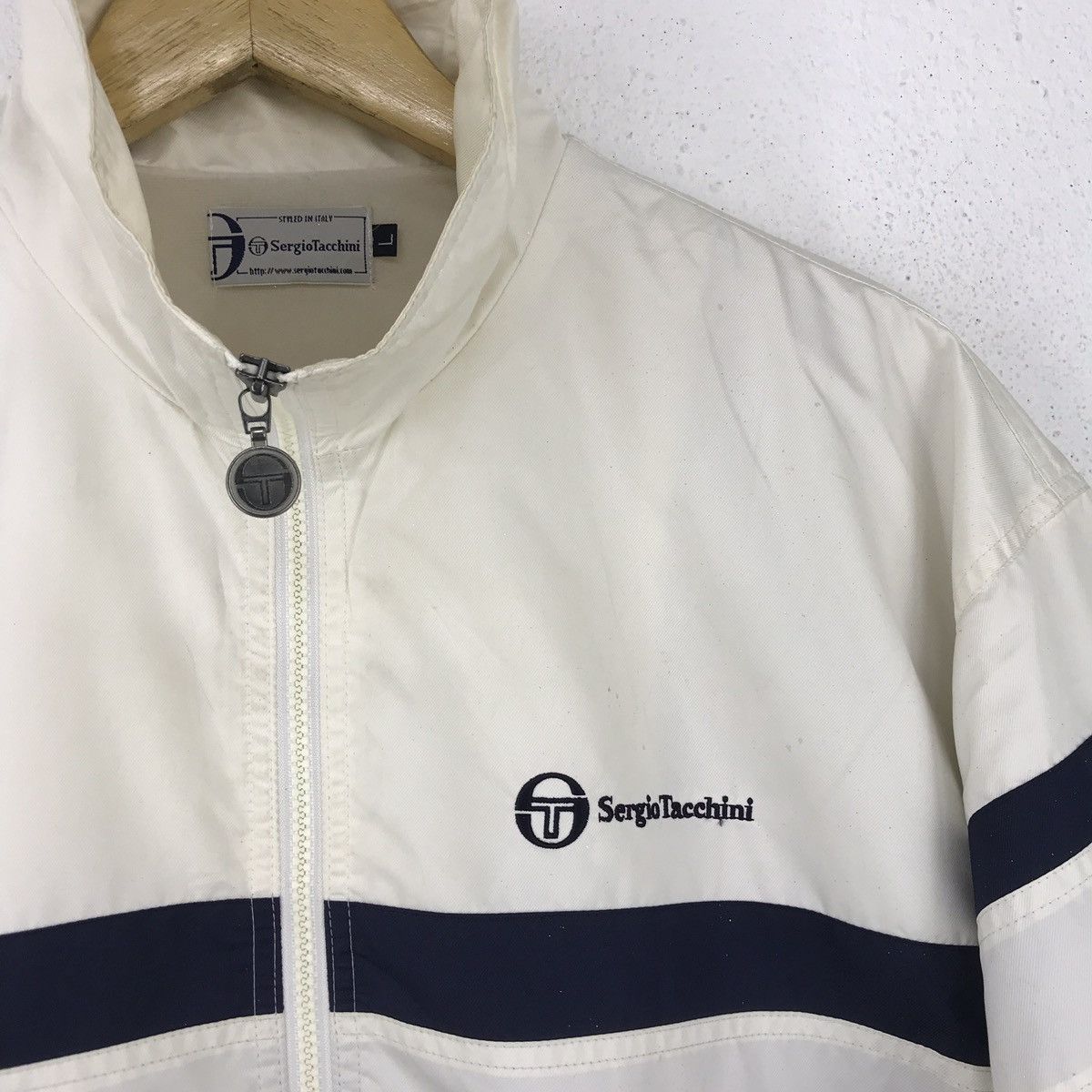 Sergio Tacchini 🔥FINAL DROP🔥Rare Vtg 90s sergio tachini jacket Size US L / EU 52-54 / 3 - 7 Thumbnail