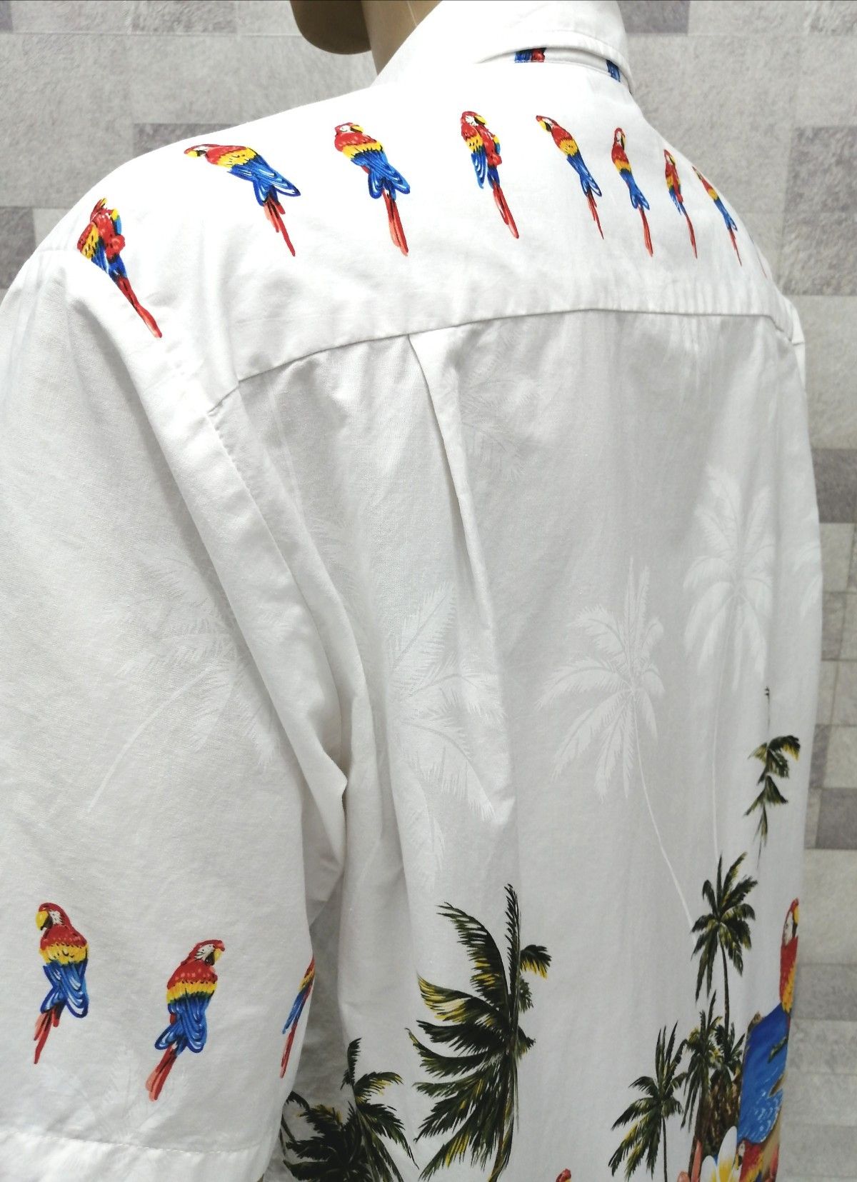 Pacific Legend 🔥 BESTOFFER!!🔥Vintage Hawaiian Birds Shirt Made in Hawaii Size US XL / EU 56 / 4 - 12 Thumbnail