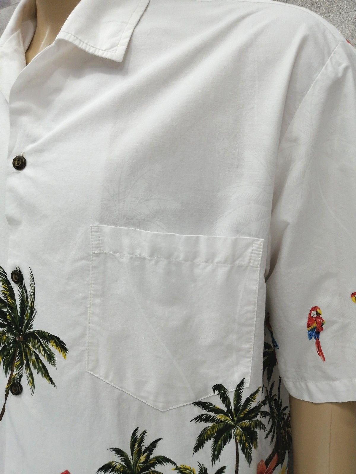Pacific Legend 🔥 BESTOFFER!!🔥Vintage Hawaiian Birds Shirt Made in Hawaii Size US XL / EU 56 / 4 - 7 Thumbnail