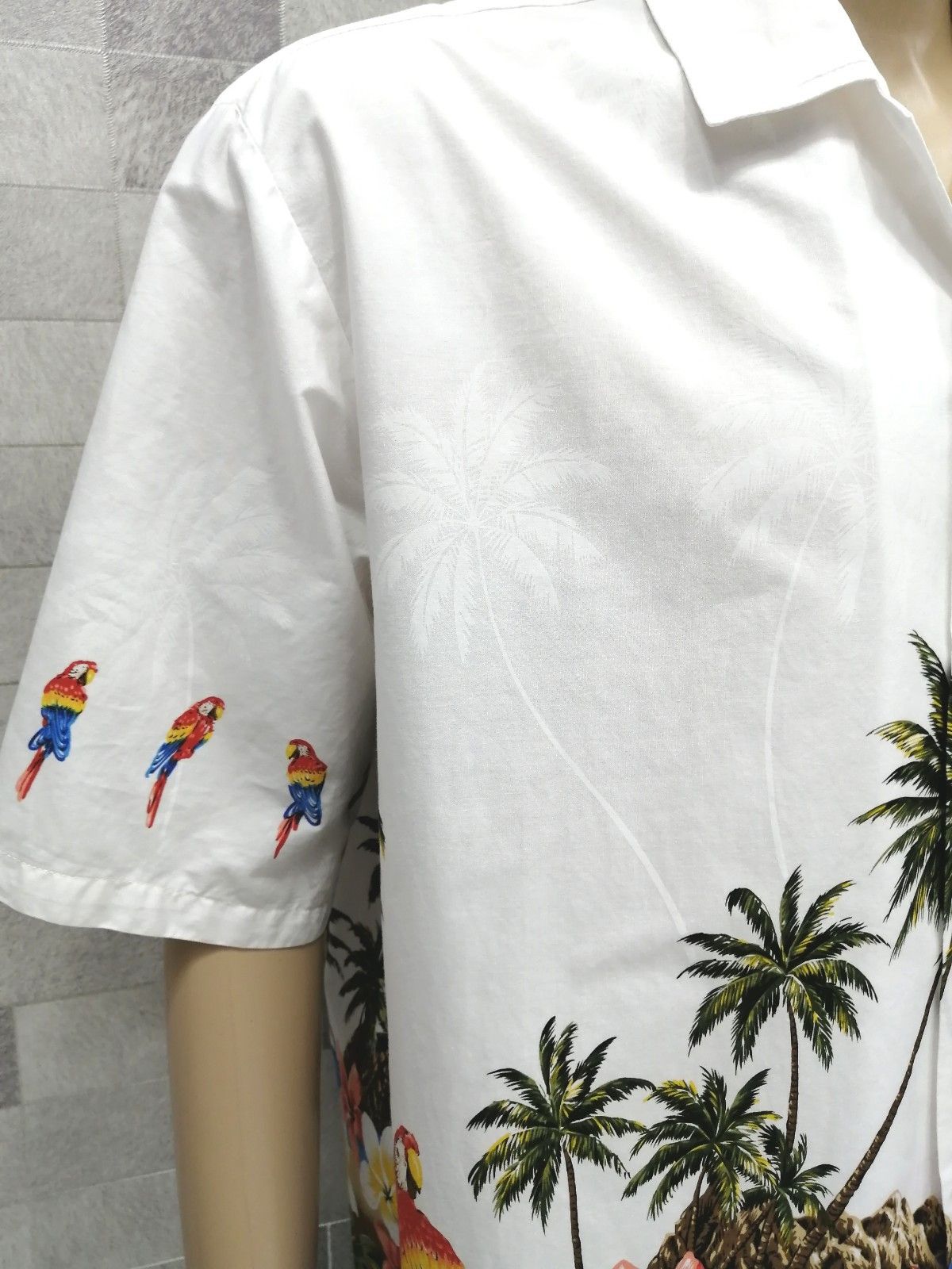 Pacific Legend 🔥 BESTOFFER!!🔥Vintage Hawaiian Birds Shirt Made in Hawaii Size US XL / EU 56 / 4 - 8 Thumbnail