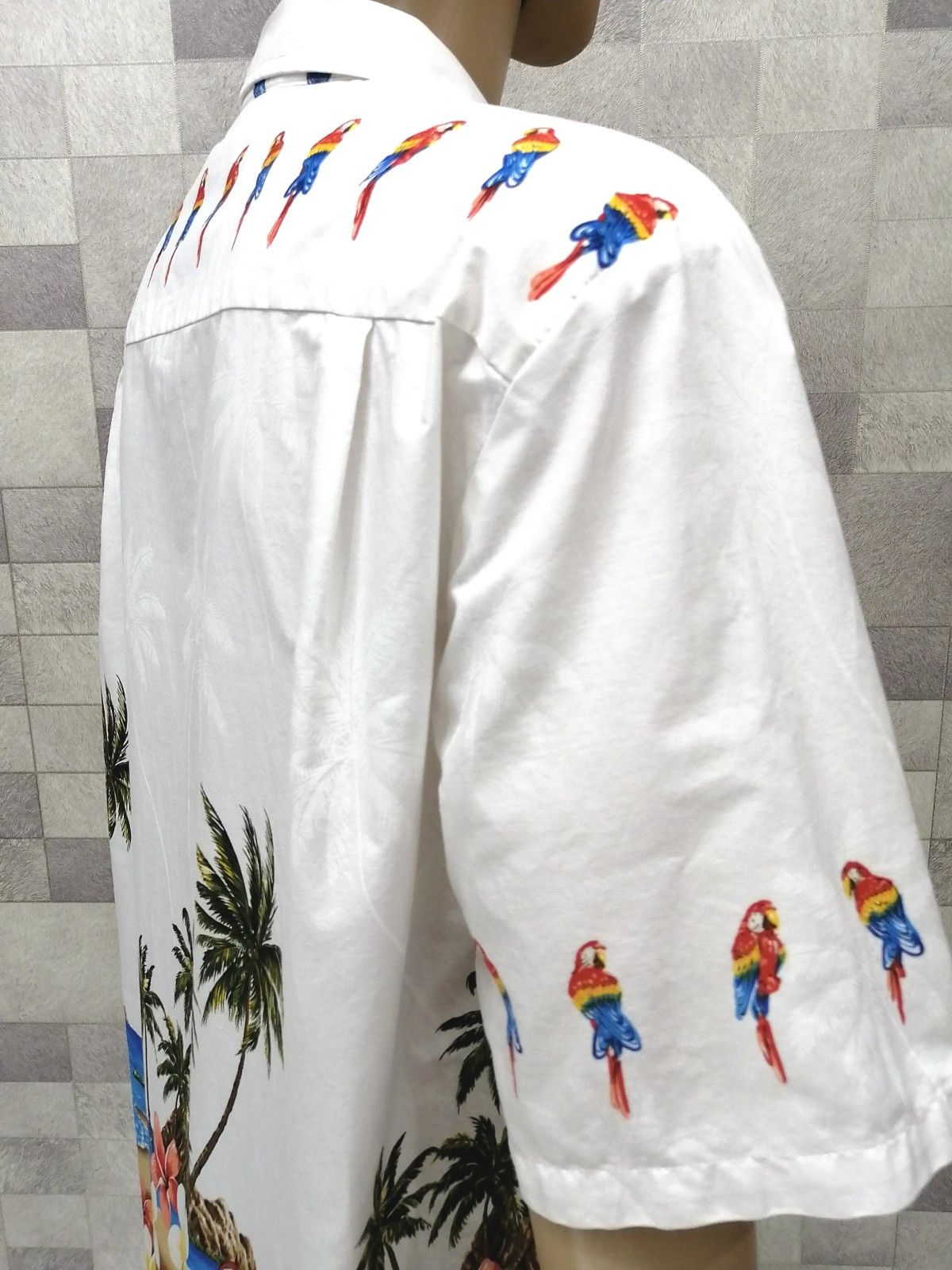 Pacific Legend 🔥 BESTOFFER!!🔥Vintage Hawaiian Birds Shirt Made in Hawaii Size US XL / EU 56 / 4 - 13 Thumbnail