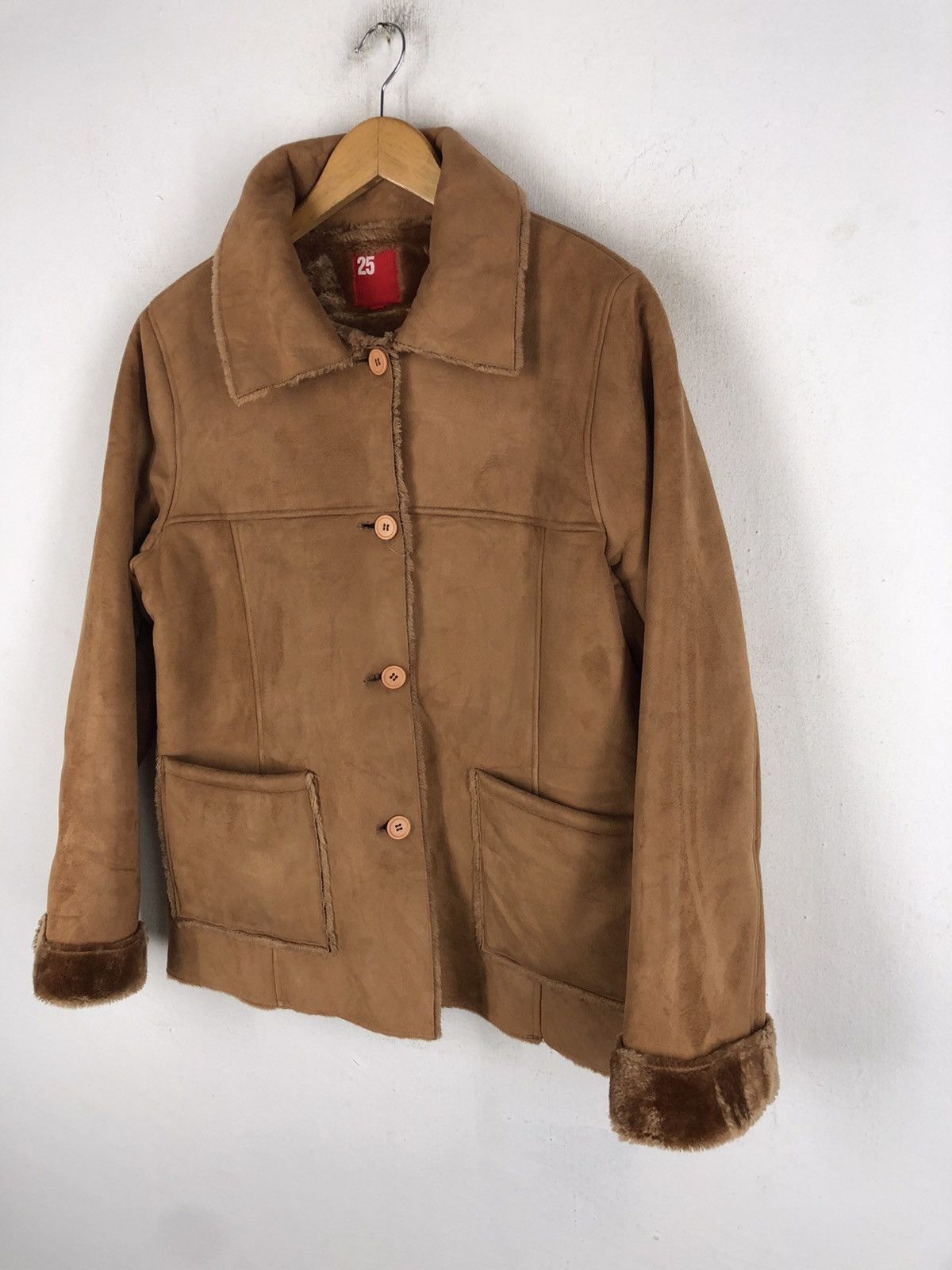 Japanese Brand 25 sherling jacket Size US S / EU 44-46 / 1 - 2 Thumbnail