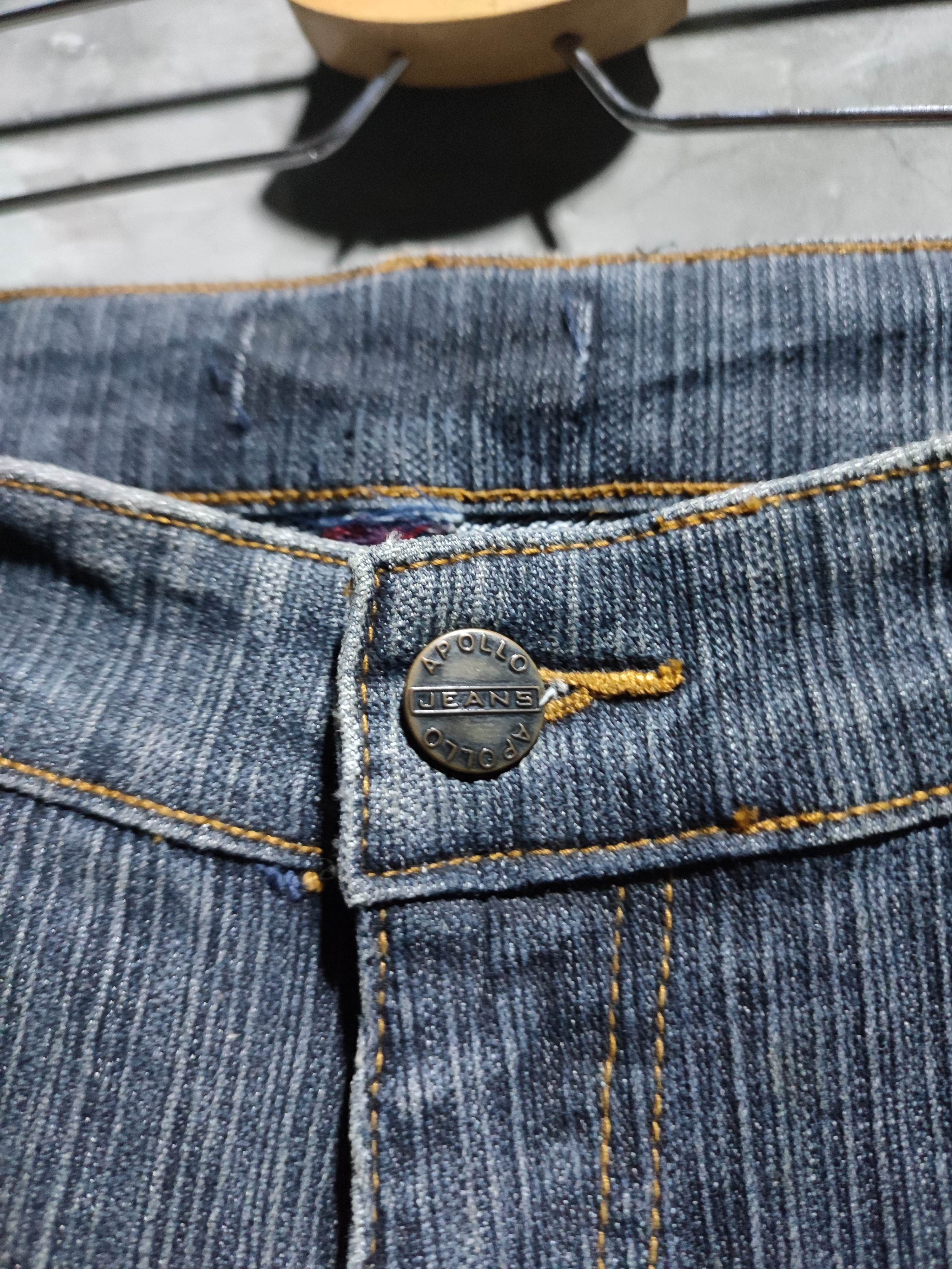 Designer 🔥Apollo MultiStrap Design Cargo Flared Bondage Punk Jeans Size US 33 - 10 Thumbnail