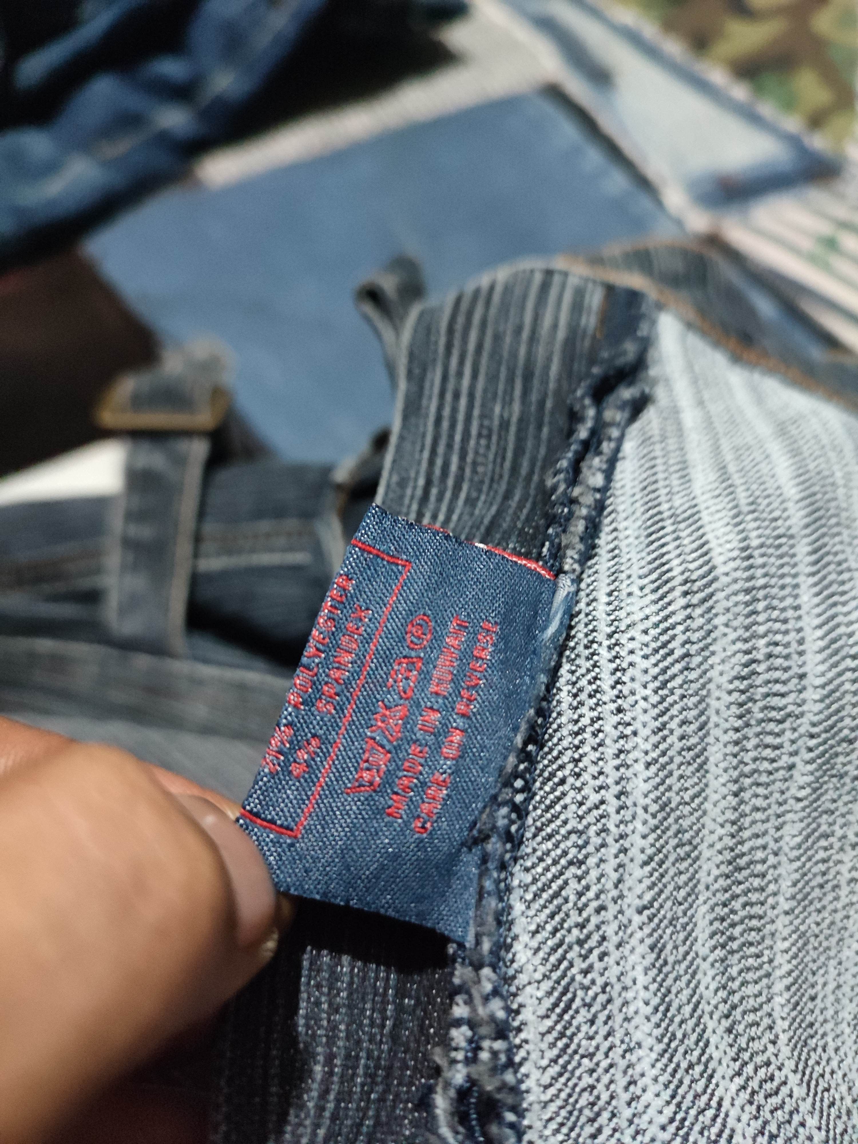 Designer 🔥Apollo MultiStrap Design Cargo Flared Bondage Punk Jeans Size US 33 - 17 Thumbnail