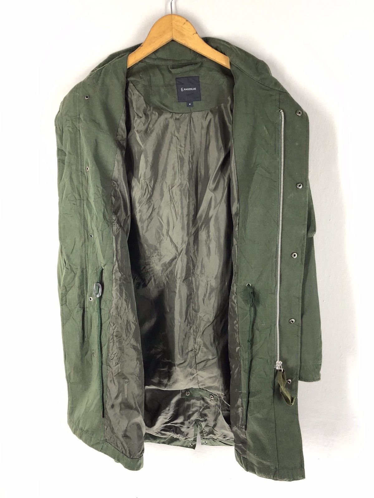 Japanese Brand × RAGEBLUE 🔥RAGEBLUE GREEN MILITARY PARKA STYLE MADE IN JAPAN Size US M / EU 48-50 / 2 - 8 Thumbnail