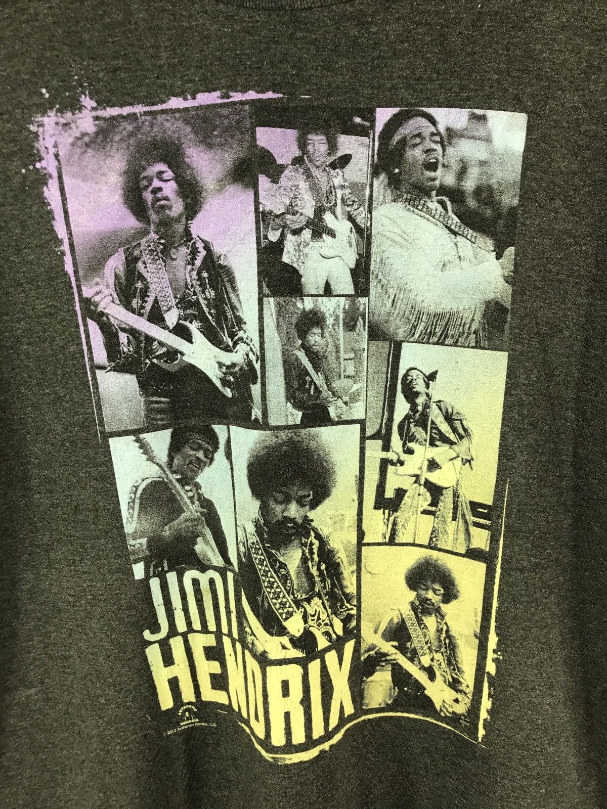 Jimi Hendrix × Vintage × Zion Rootswear Rare Vintage Authentic Zion jimi hendrix tshirt Size US XL / EU 56 / 4 - 3 Thumbnail