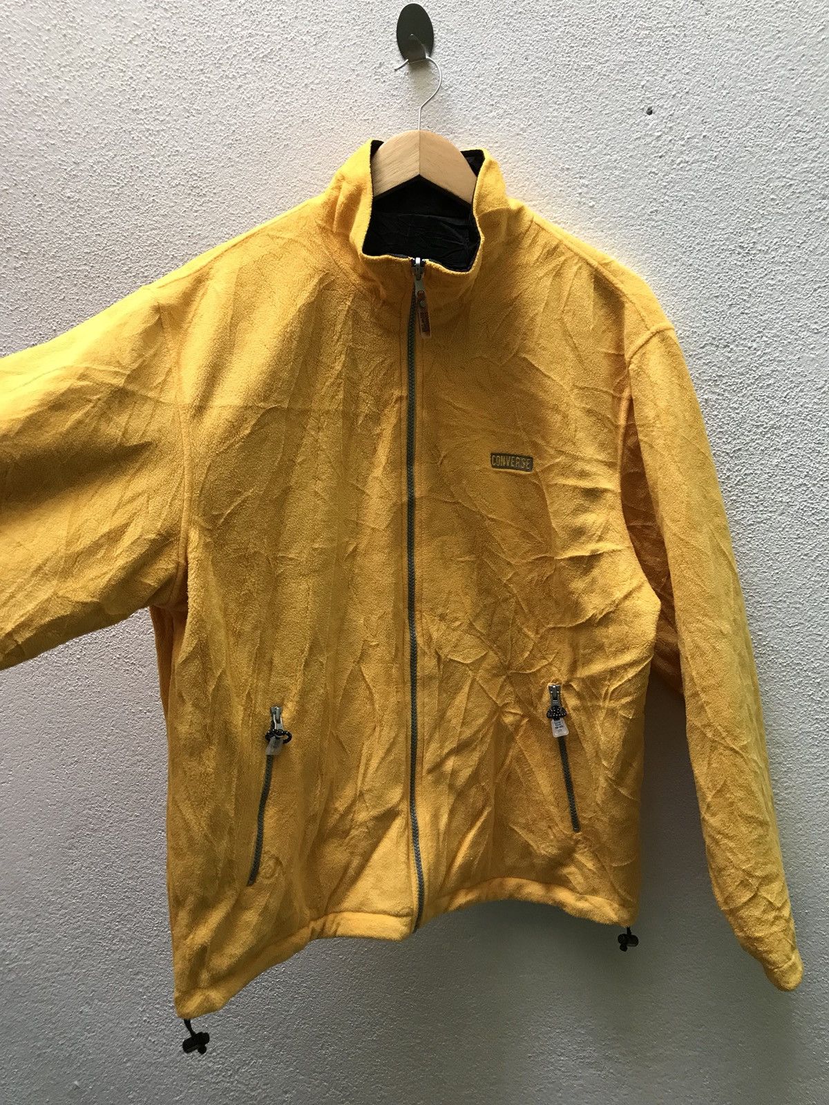 Converse Vintage Reversible Converse Fleece Nylon Jacket Size US L / EU 52-54 / 3 - 5 Thumbnail