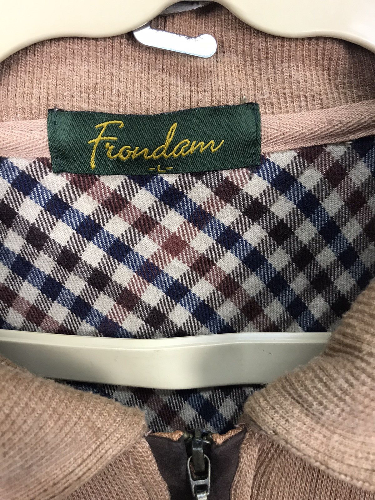 Japanese Brand Knit sweatshirt half zipper by frandom Size US M / EU 48-50 / 2 - 4 Thumbnail