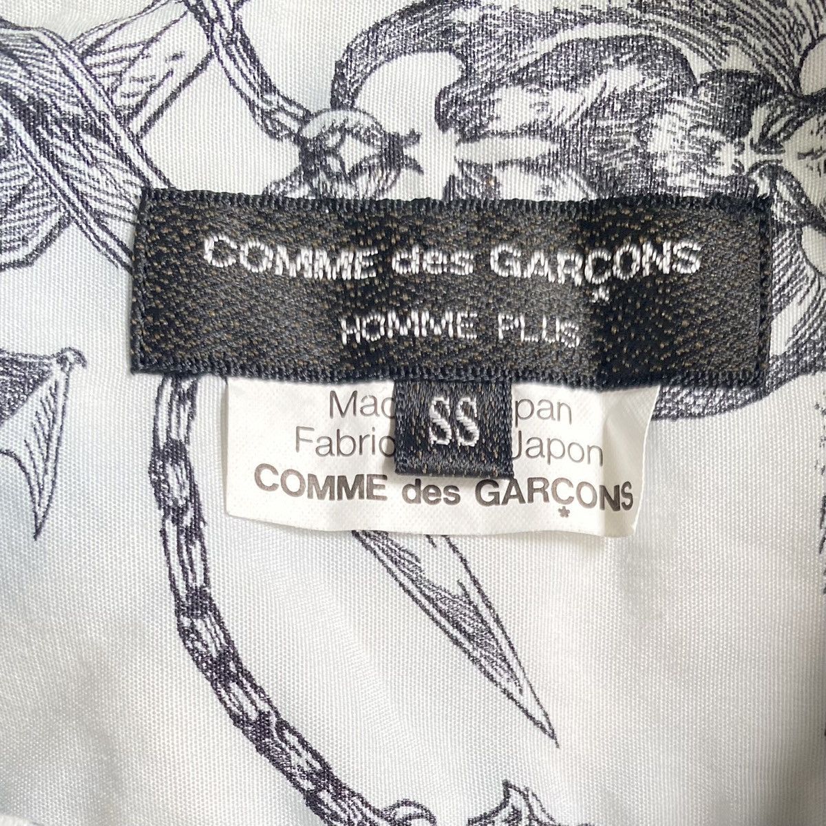 Comme des Garcons Homme Plus Extremely Rare SS09 Runway Demonic Gothic Shirt Size US S / EU 44-46 / 1 - 4 Thumbnail