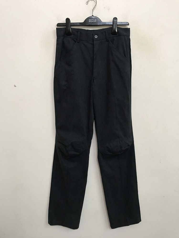 Vintage Vintage HAXPAX Japan Pleated Knee Suede Cotton Trouser Pant Size US 30 / EU 46 - 2 Thumbnail