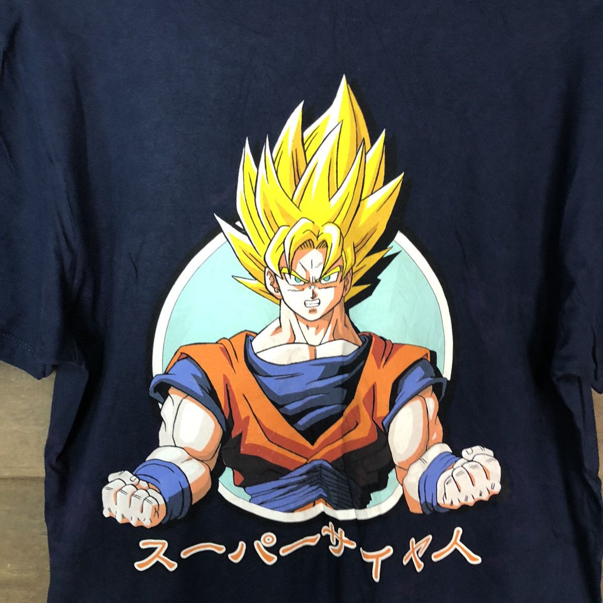 Anime Son Goku Dragonball Dark Blue Short Sleeve Tshirt #3475 Size US L / EU 52-54 / 3 - 4 Thumbnail