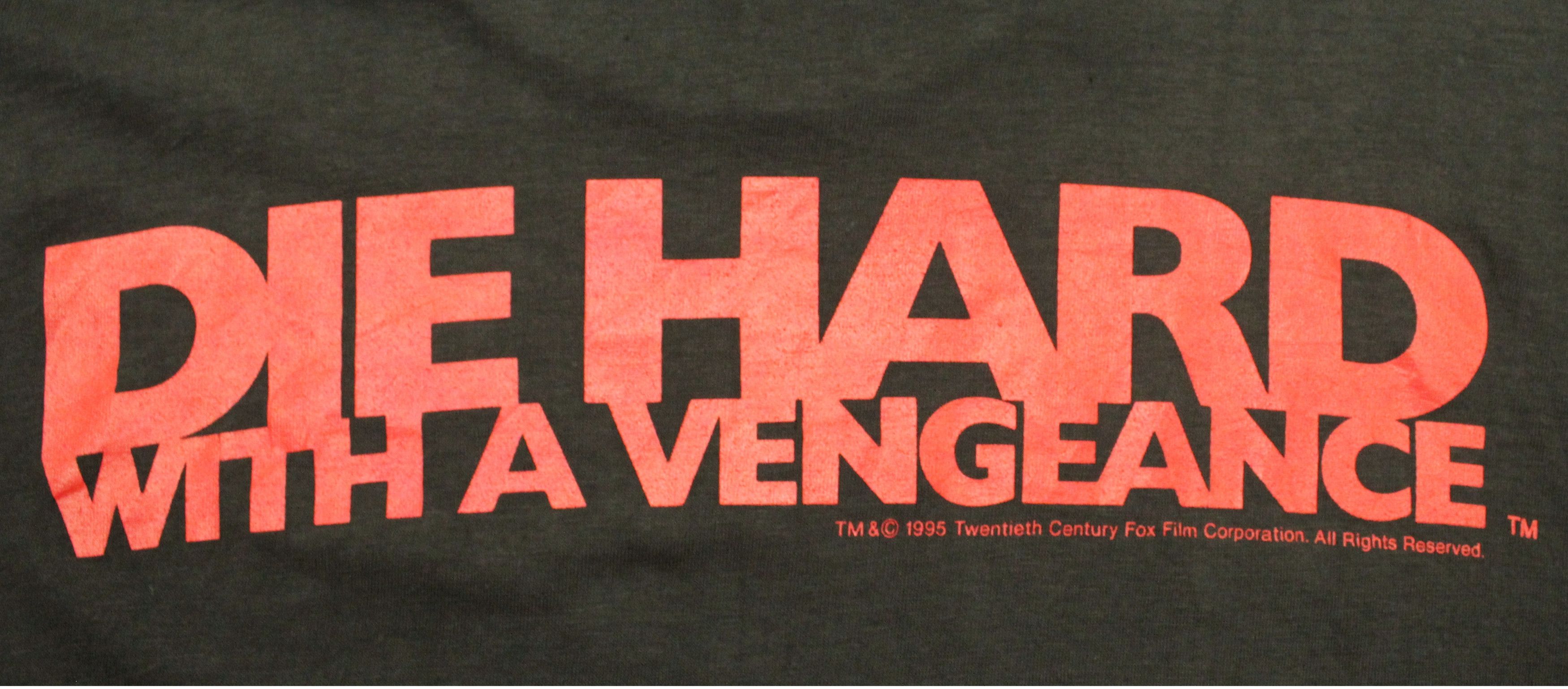 Japanese Brand Vintage 90s DIE HARD T Shirt Movie Faded Distressed Japan Size US L / EU 52-54 / 3 - 8 Thumbnail