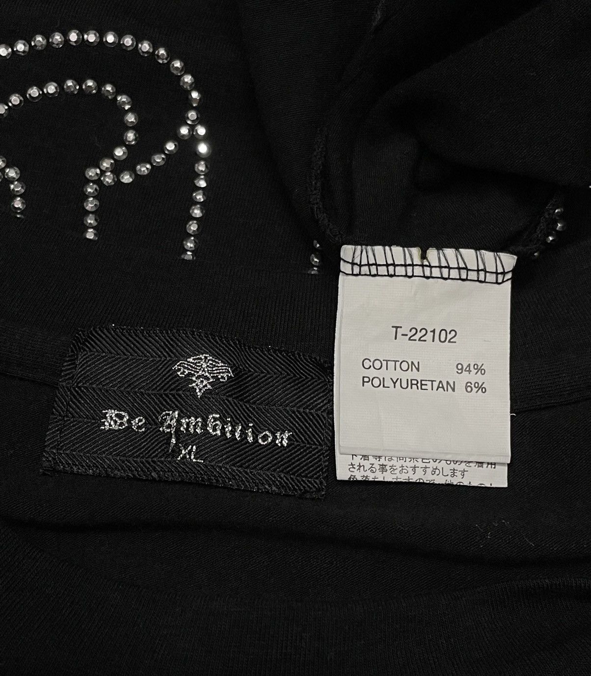 Japanese Brand BE AMBITION Bling-Bling! Skulls Inspired By Chrome Hearts Size US L / EU 52-54 / 3 - 6 Thumbnail