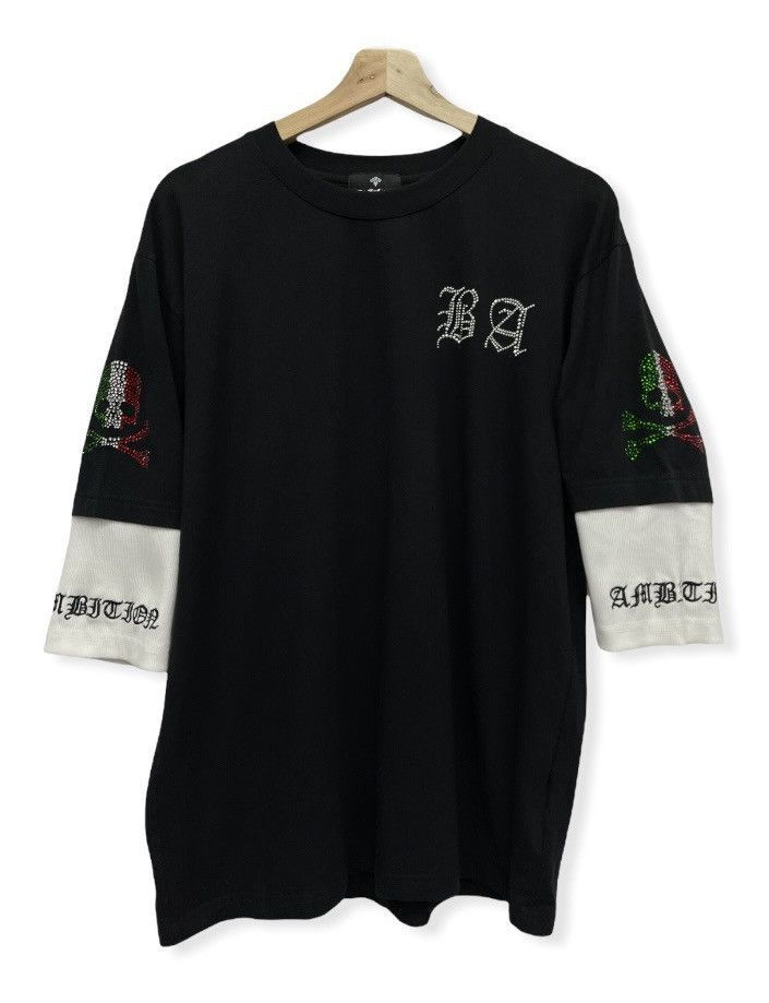 Japanese Brand BE AMBITION Bling-Bling! Skulls Inspired By Chrome Hearts Size US L / EU 52-54 / 3 - 4 Thumbnail