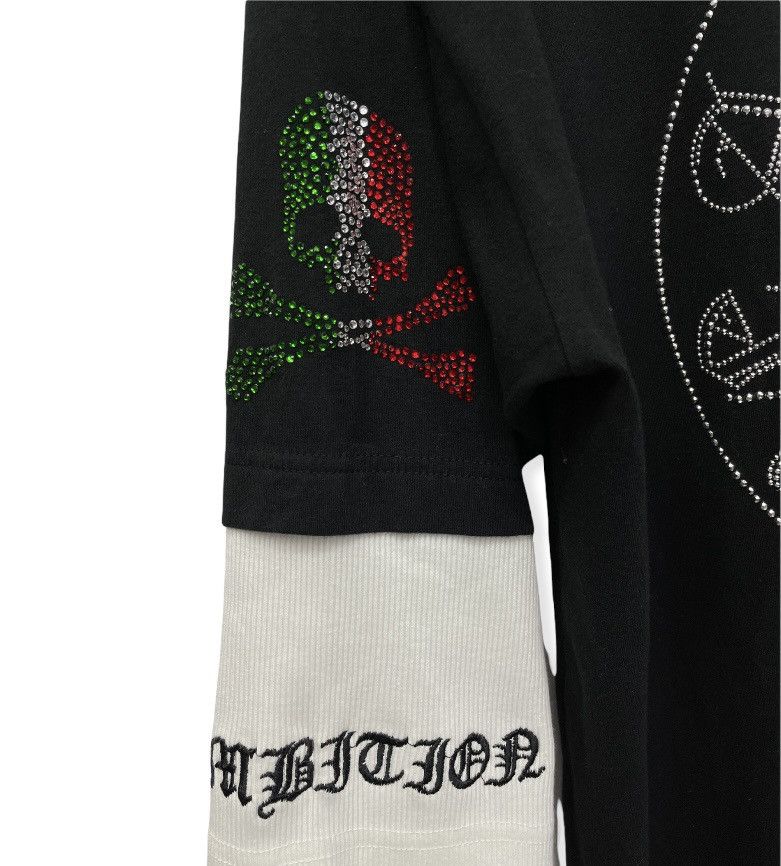 Japanese Brand BE AMBITION Bling-Bling! Skulls Inspired By Chrome Hearts Size US L / EU 52-54 / 3 - 3 Thumbnail