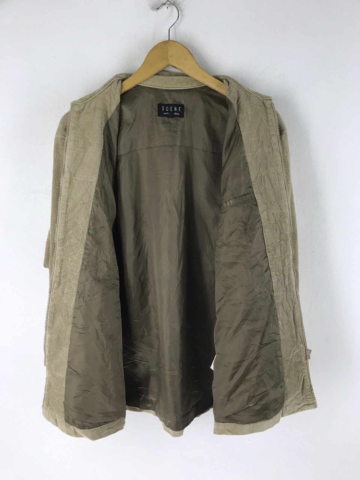 Japanese Brand SCENE CORDUROY ZIPPER JACKET MADE IN JAPAN Size US L / EU 52-54 / 3 - 5 Thumbnail