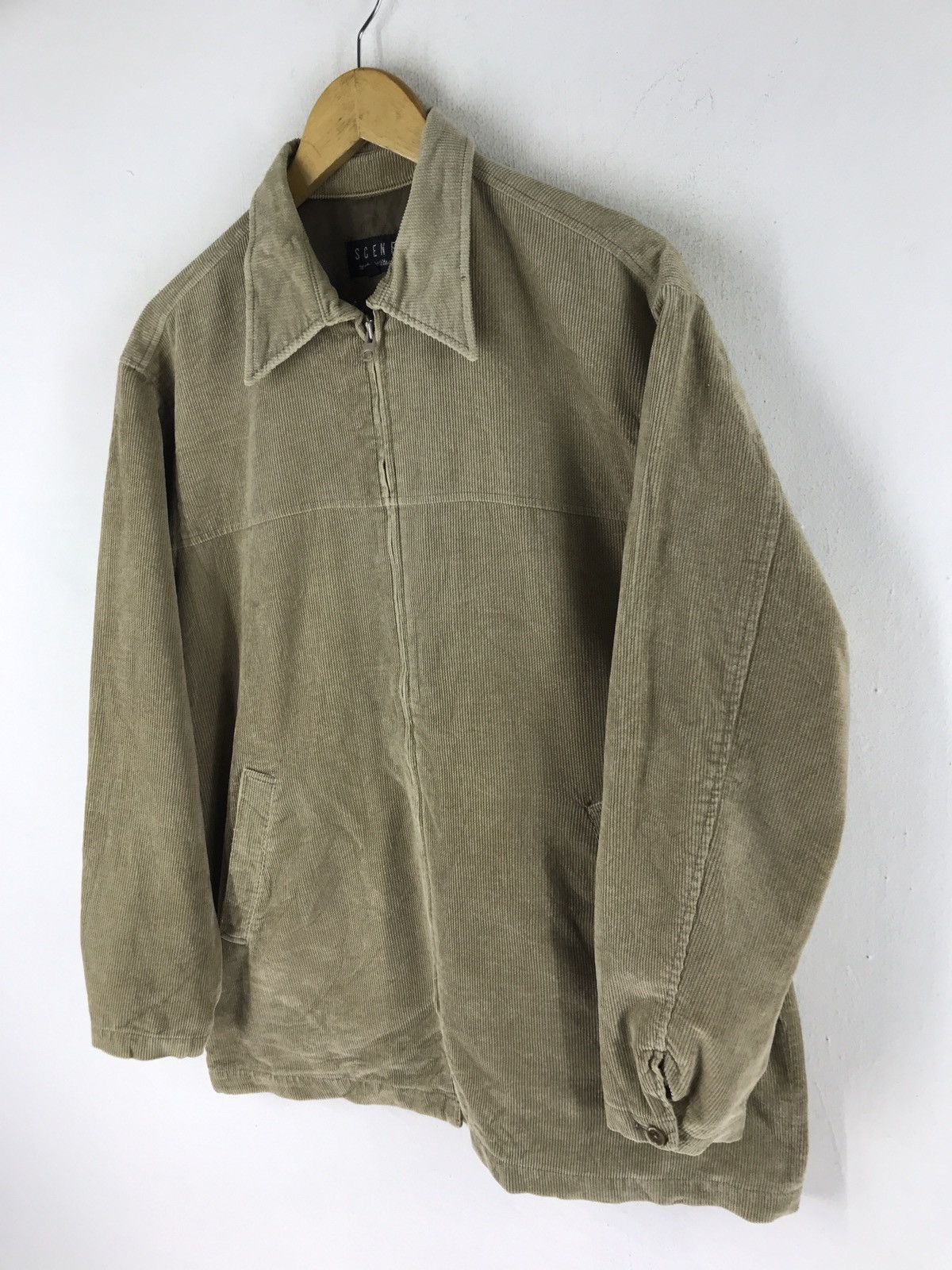 Japanese Brand SCENE CORDUROY ZIPPER JACKET MADE IN JAPAN Size US L / EU 52-54 / 3 - 2 Thumbnail
