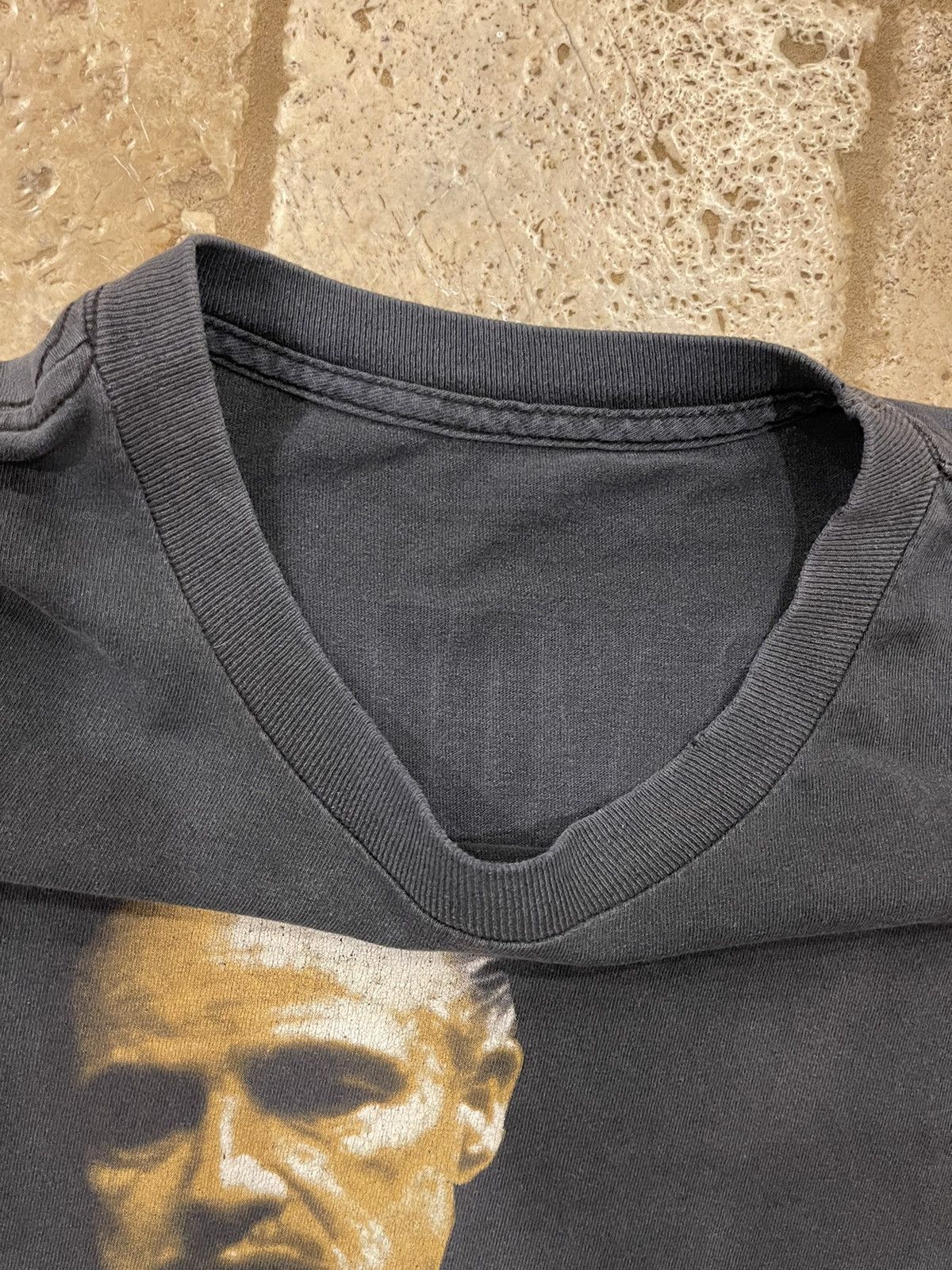 Vintage The Godfather Don Corleone Graphic Vintage Tee late 80s Size US XXL / EU 58 / 5 - 8 Thumbnail