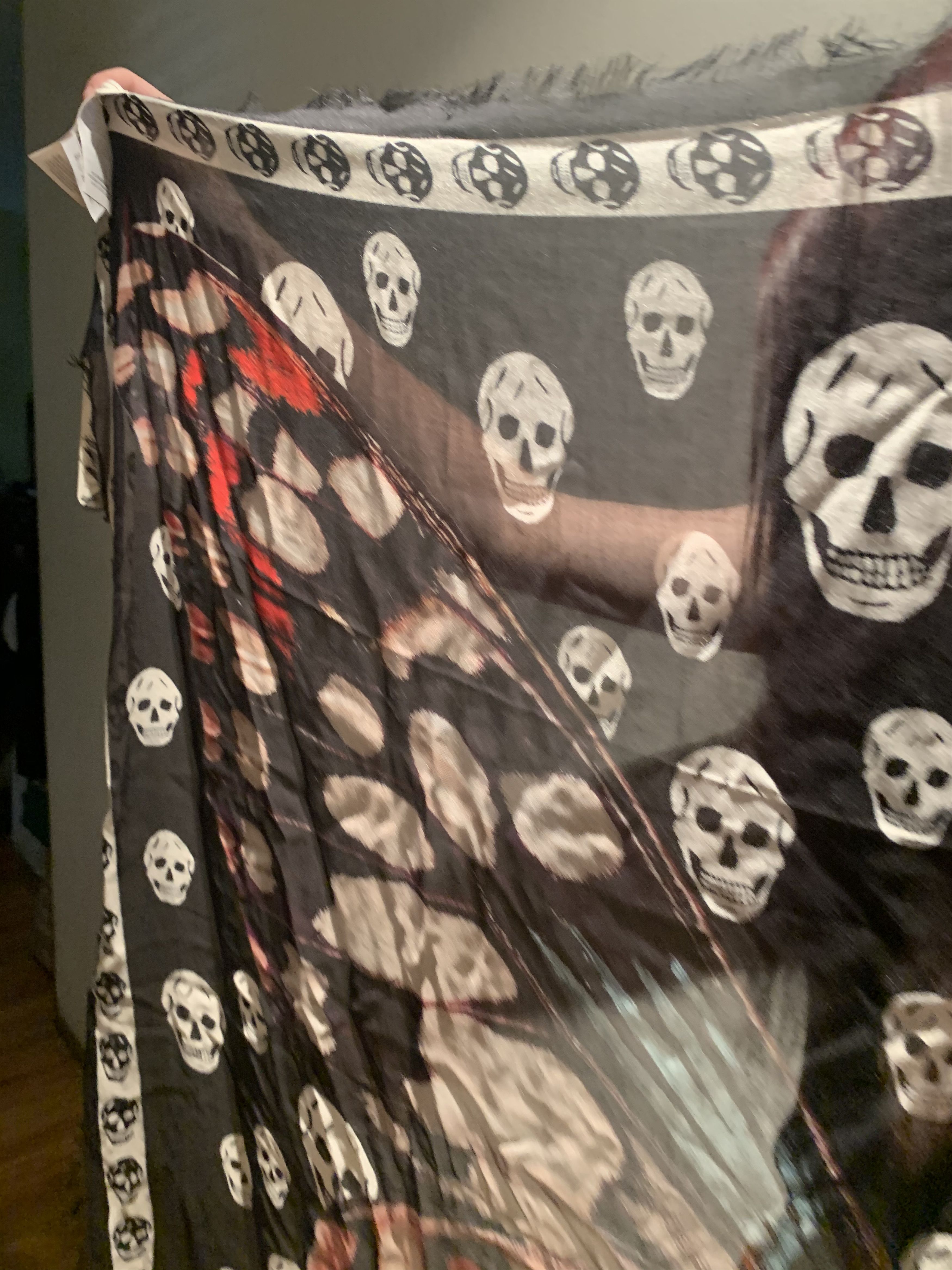 Alexander McQueen × Designer *RARE* New Alexander McQueen Butterfly Scarf Size ONE SIZE - 4 Thumbnail