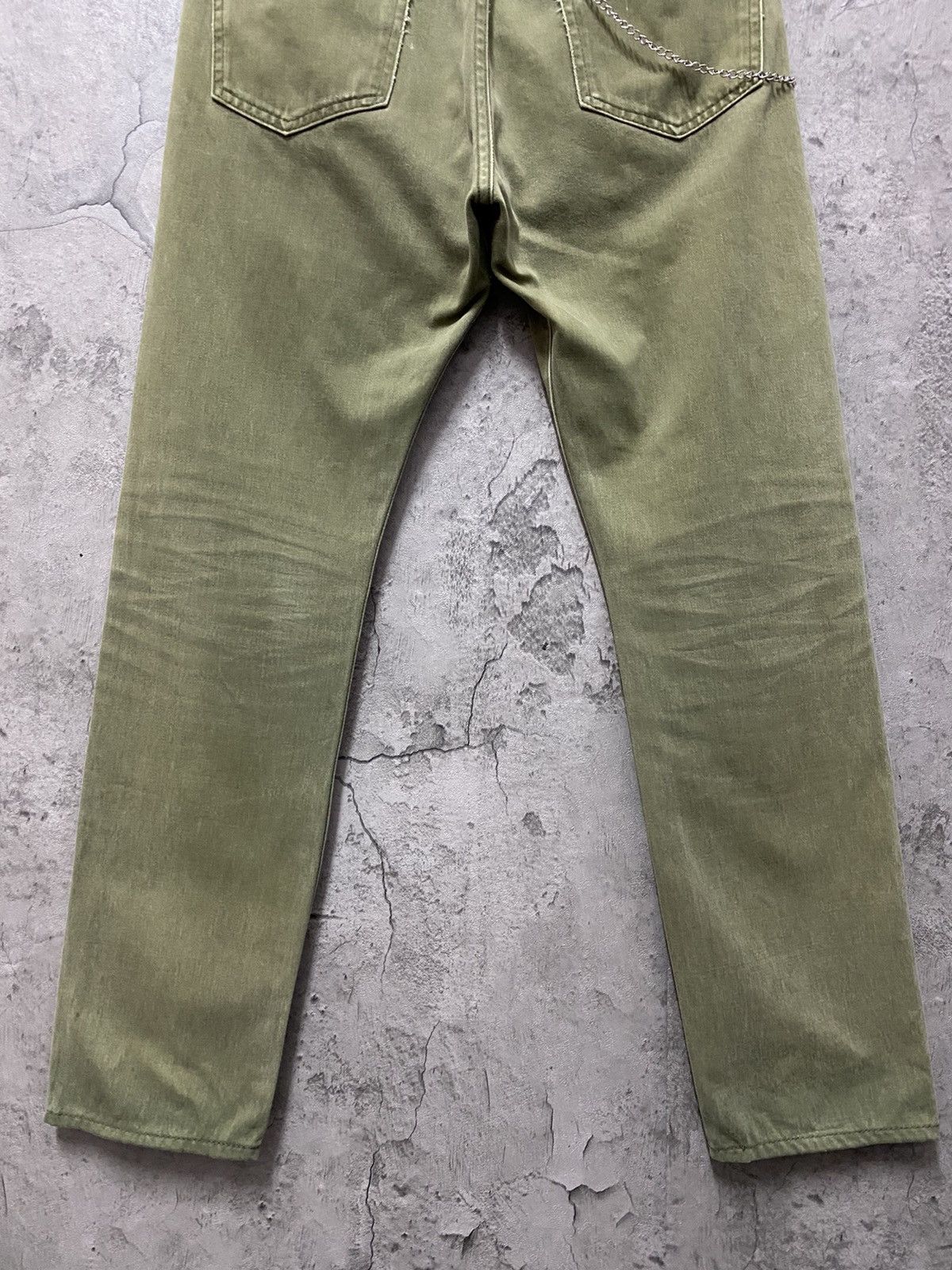 Kapital × Kapital Kountry Vintage Kapital Sun Faded Tapered Fit Chains Pants Size US 29 - 12 Thumbnail