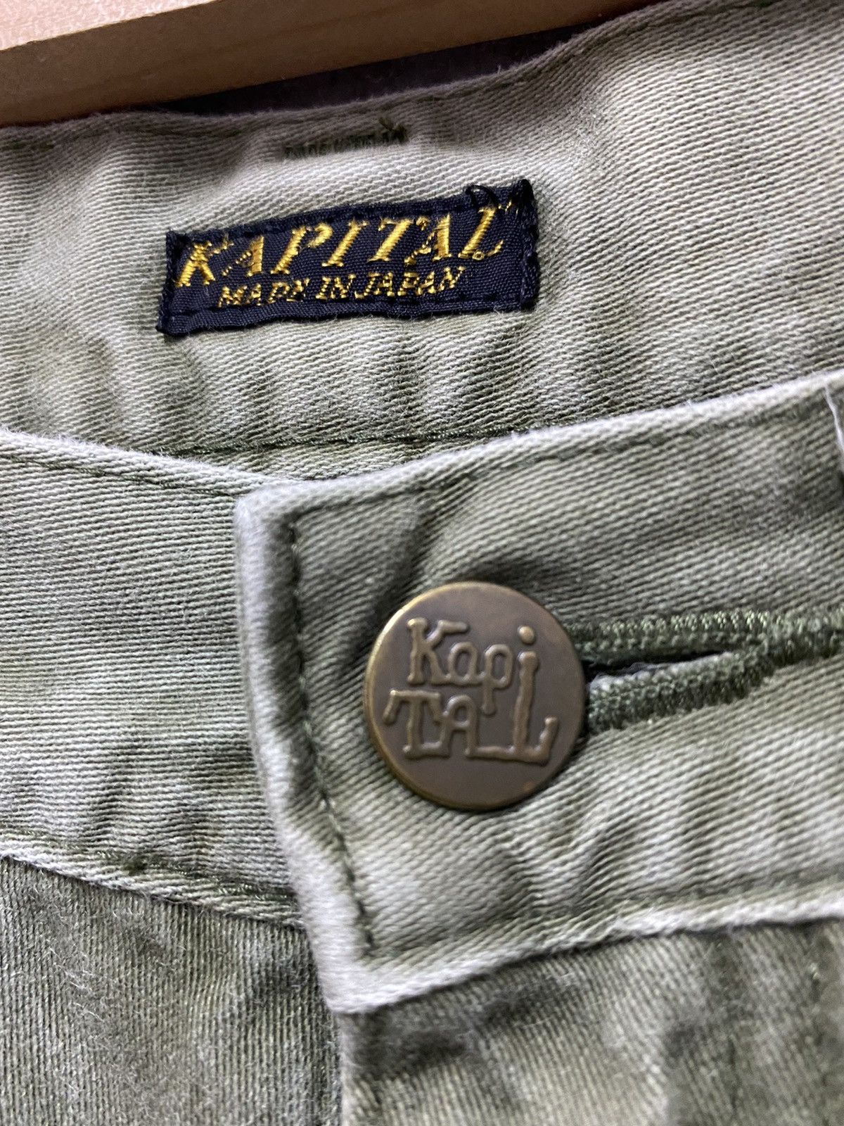 Kapital × Kapital Kountry Vintage Kapital Sun Faded Tapered Fit Chains Pants Size US 29 - 14 Thumbnail