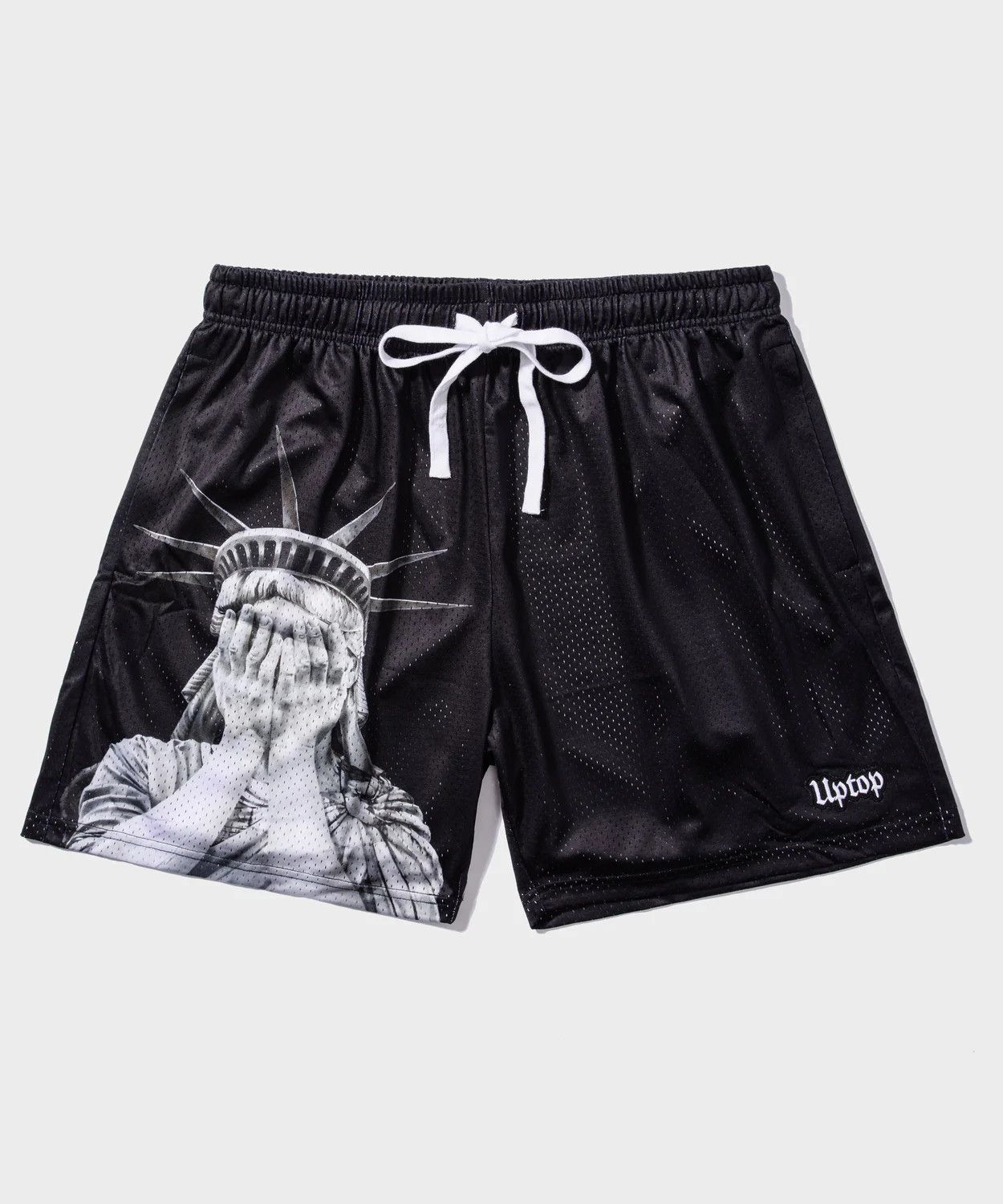 No Liberty Mesh Short - Black