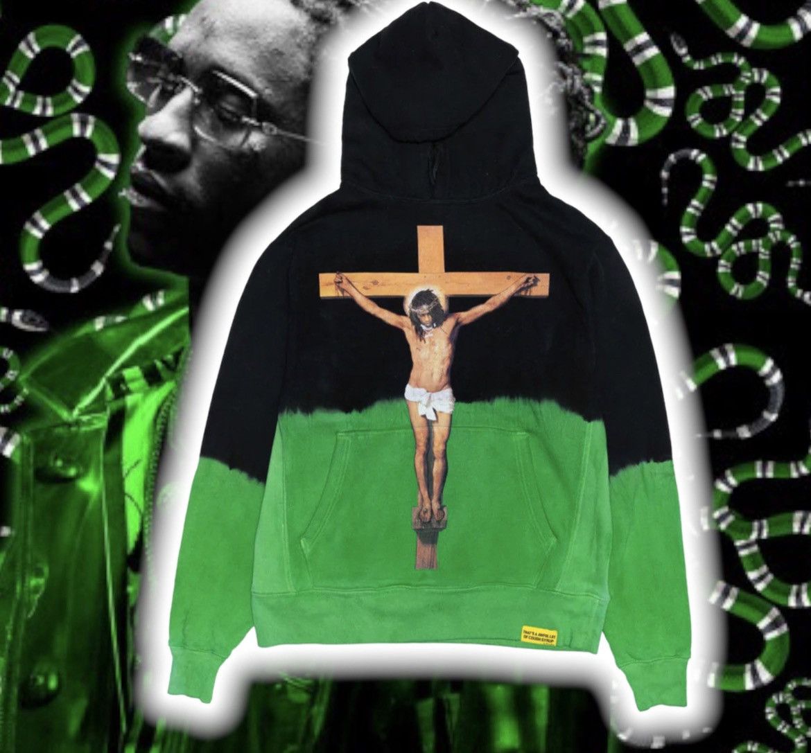 Ysl best sale slime hoodie