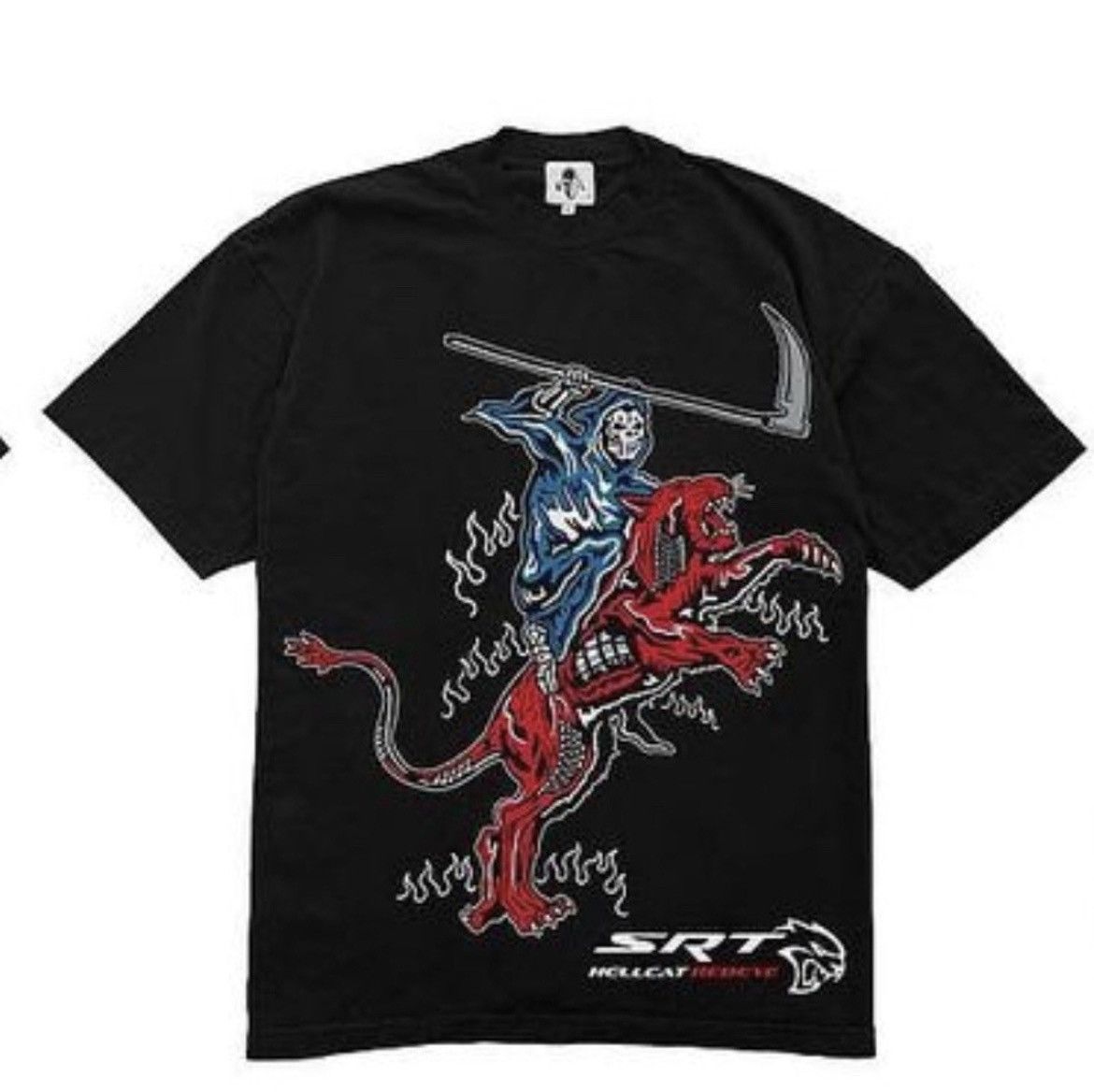 Size Medium - Warren Lotas Hellcat Red Eye Tee Shirt Rare M