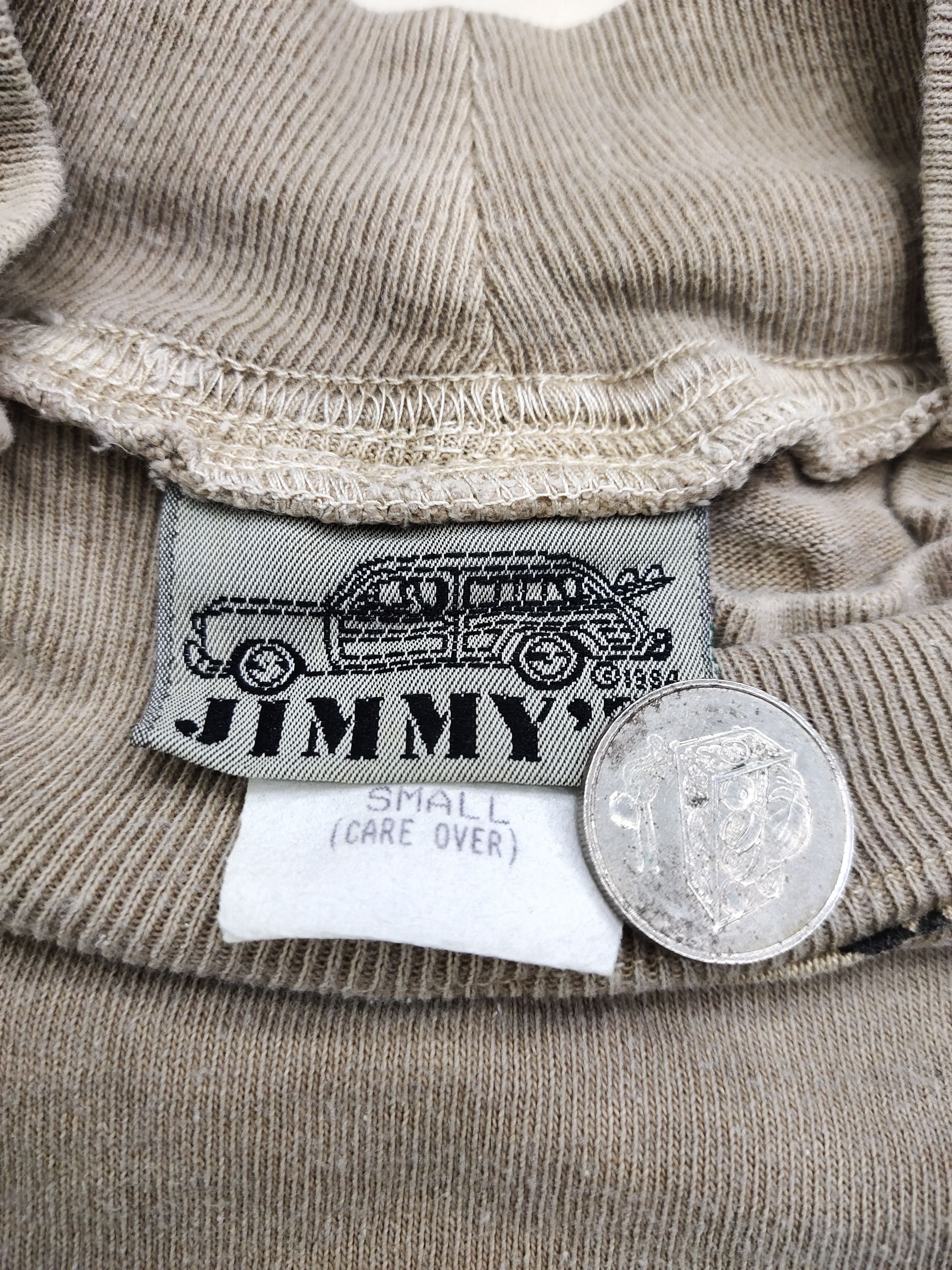 Vintage Vintage 90's Jimmy'z full printed Oversize Shirt Size US L / EU 52-54 / 3 - 4 Thumbnail